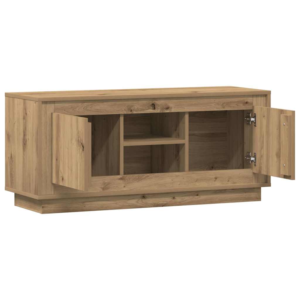 vidaXL Szafka pod telewizor 102 x 35 x 45 cm Dąb rzemieślniczy