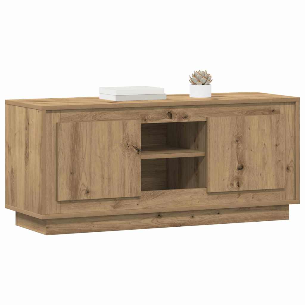 vidaXL Szafka pod telewizor 102 x 35 x 45 cm Dąb rzemieślniczy