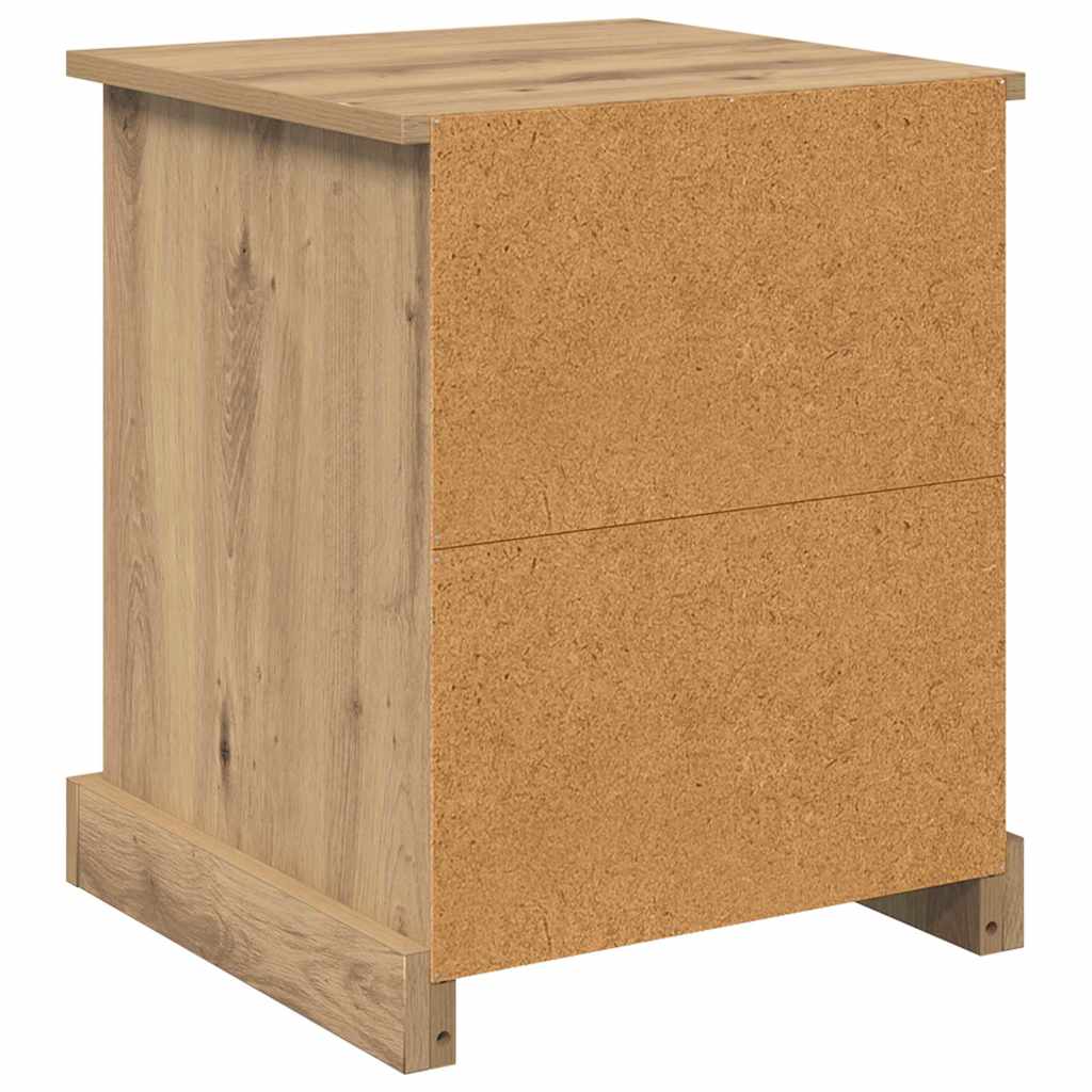 vidaXL Szafka Nocna 2 szt. Dąb rzemieślniczy 39 x 39 x 47.5 cm