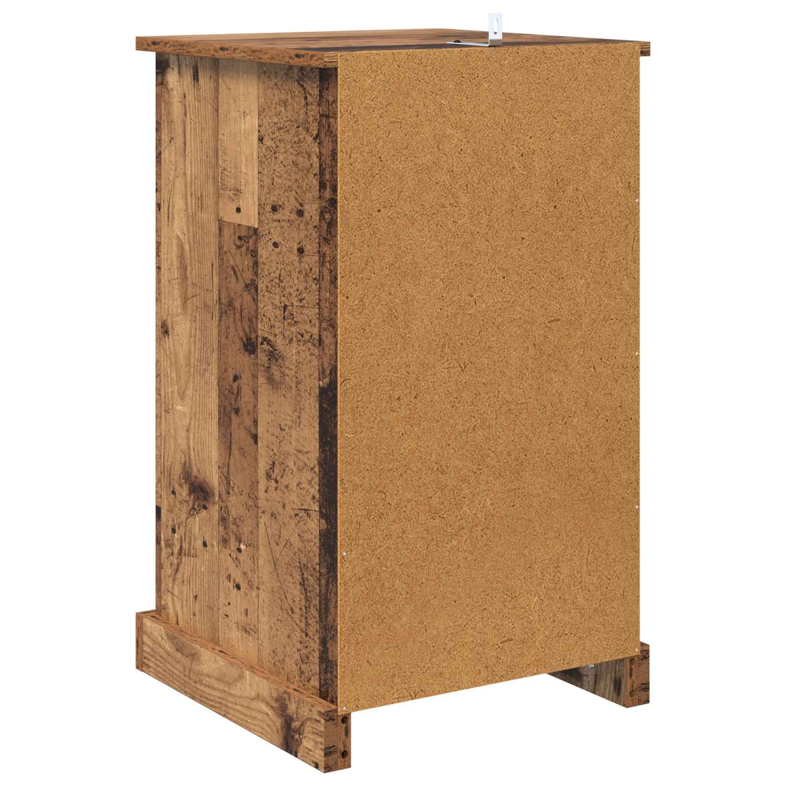 vidaXL Szafka Nocna z szufladą Stare drewno 39 x 39 x 67,5 cm