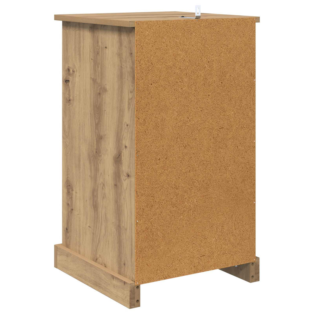 vidaXL Szafka Nocna z szufladą Dąb rzemieślniczy 39 x 39 x 67,5 cm