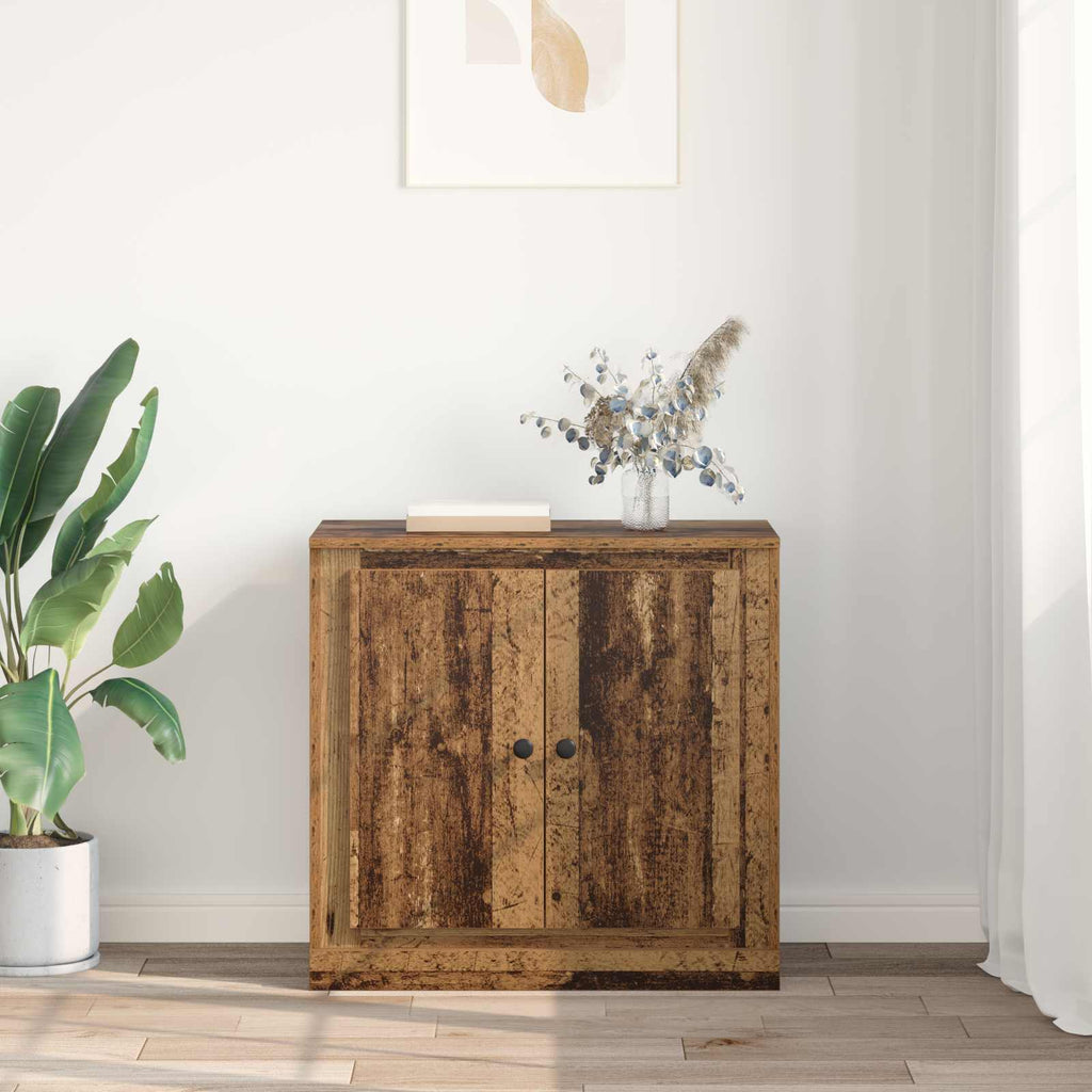 vidaXL Bufet Stare drewno 70 x 35,5 x 67,5 cm Materiał drewnopochodny