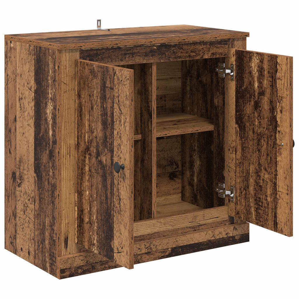 vidaXL Bufet Stare drewno 70 x 35,5 x 67,5 cm Materiał drewnopochodny