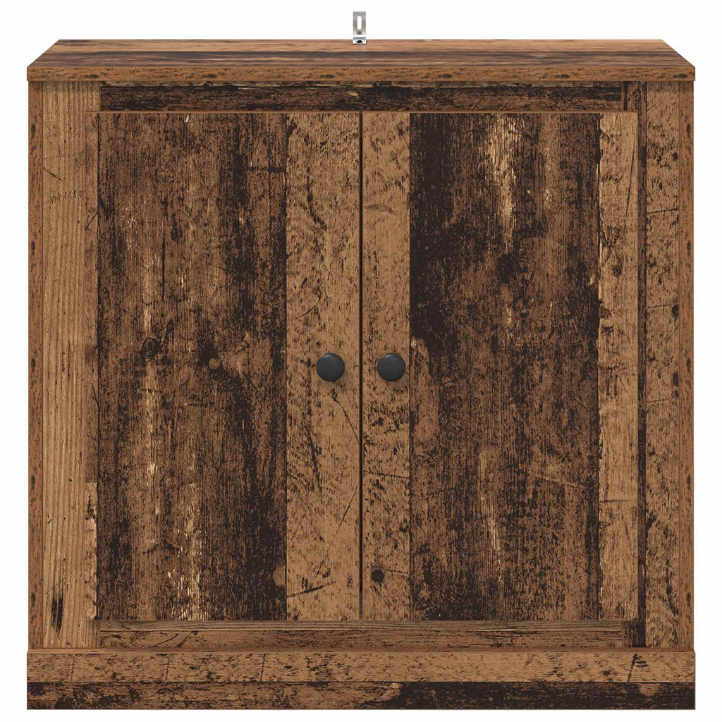 vidaXL Bufet Stare drewno 70 x 35,5 x 67,5 cm Materiał drewnopochodny