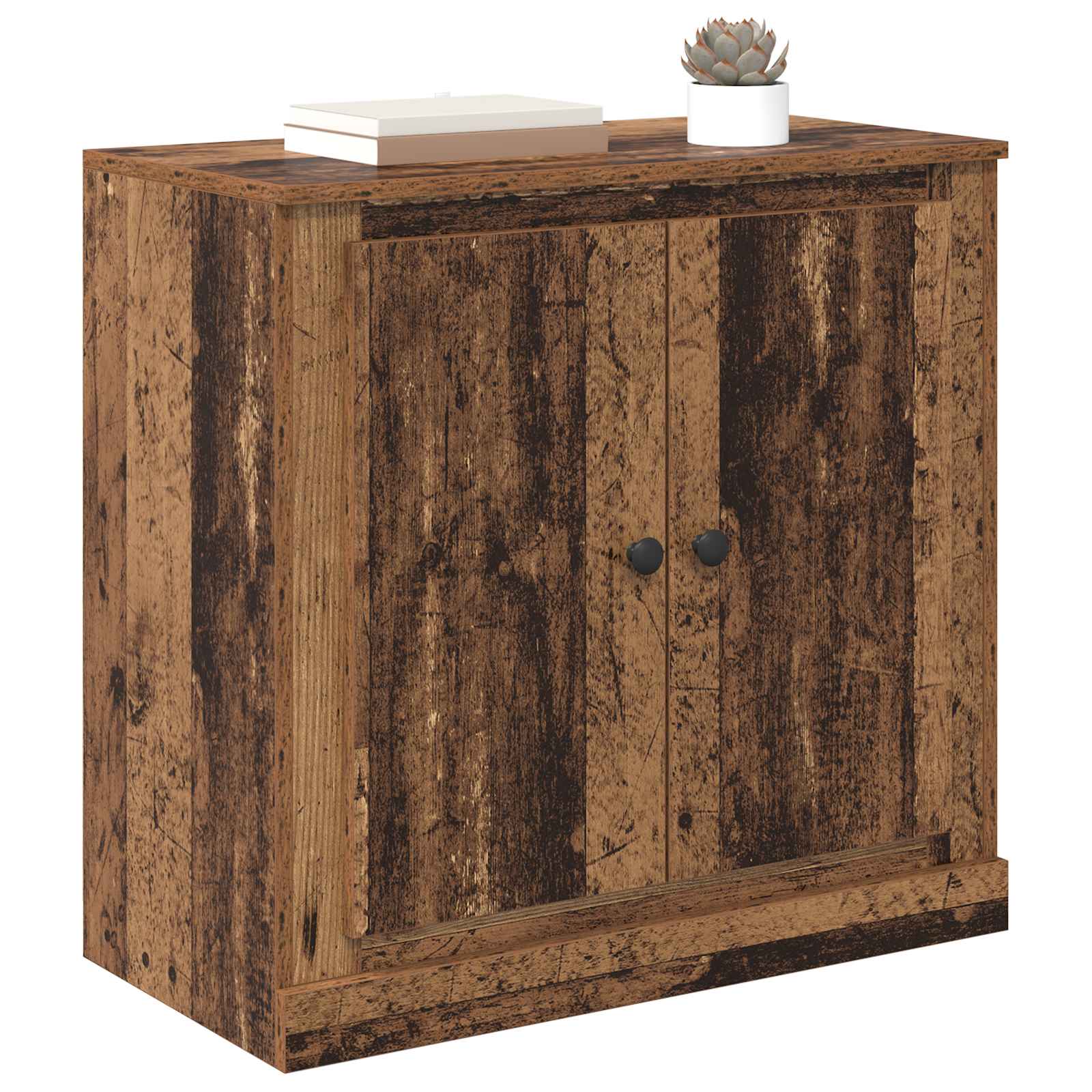 vidaXL Bufet Stare drewno 70 x 35,5 x 67,5 cm Materiał drewnopochodny