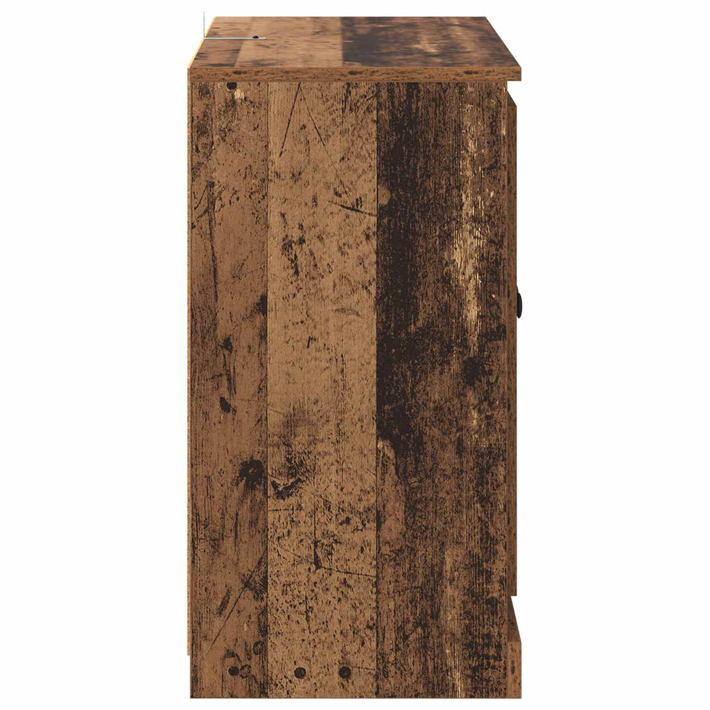 vidaXL Bufet Stare drewno 70 x 35,5 x 67,5 cm Materiał drewnopochodny