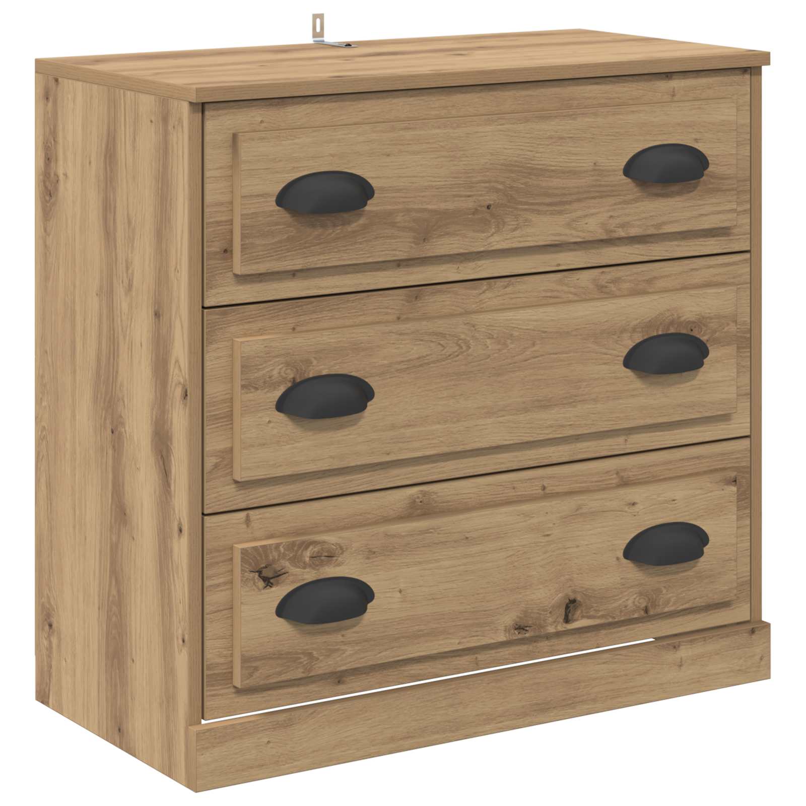 vidaXL Bufet z szufladą Dąb rzemieślniczy 70 x 35,5 x 67,5 cm