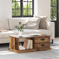 vidaXL Stolik kawowy Stare drewno 90 x 50 x 35 cm Drewno inżynieryjne