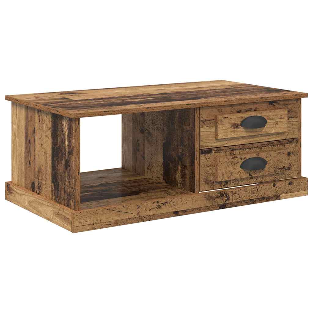 vidaXL Stolik kawowy Stare drewno 90 x 50 x 35 cm Drewno inżynieryjne