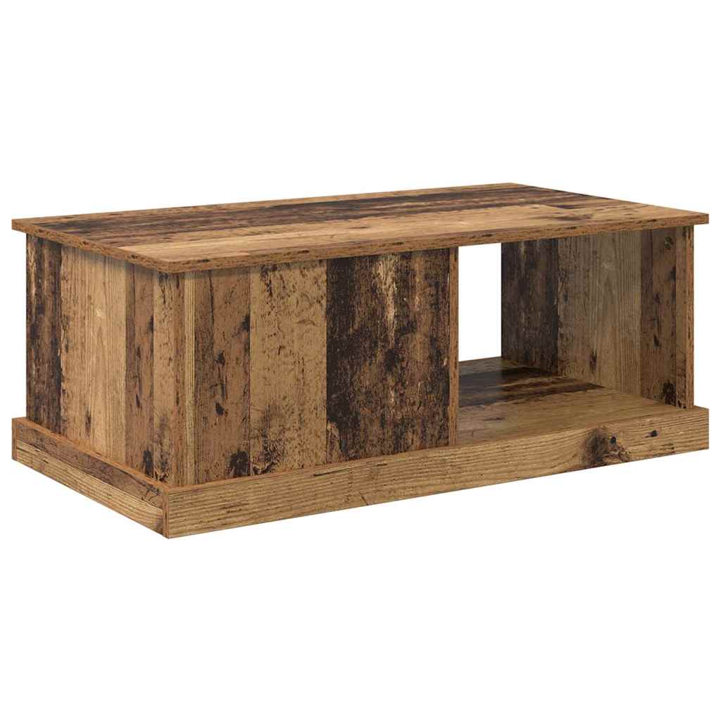 vidaXL Stolik kawowy Stare drewno 90 x 50 x 35 cm Drewno inżynieryjne