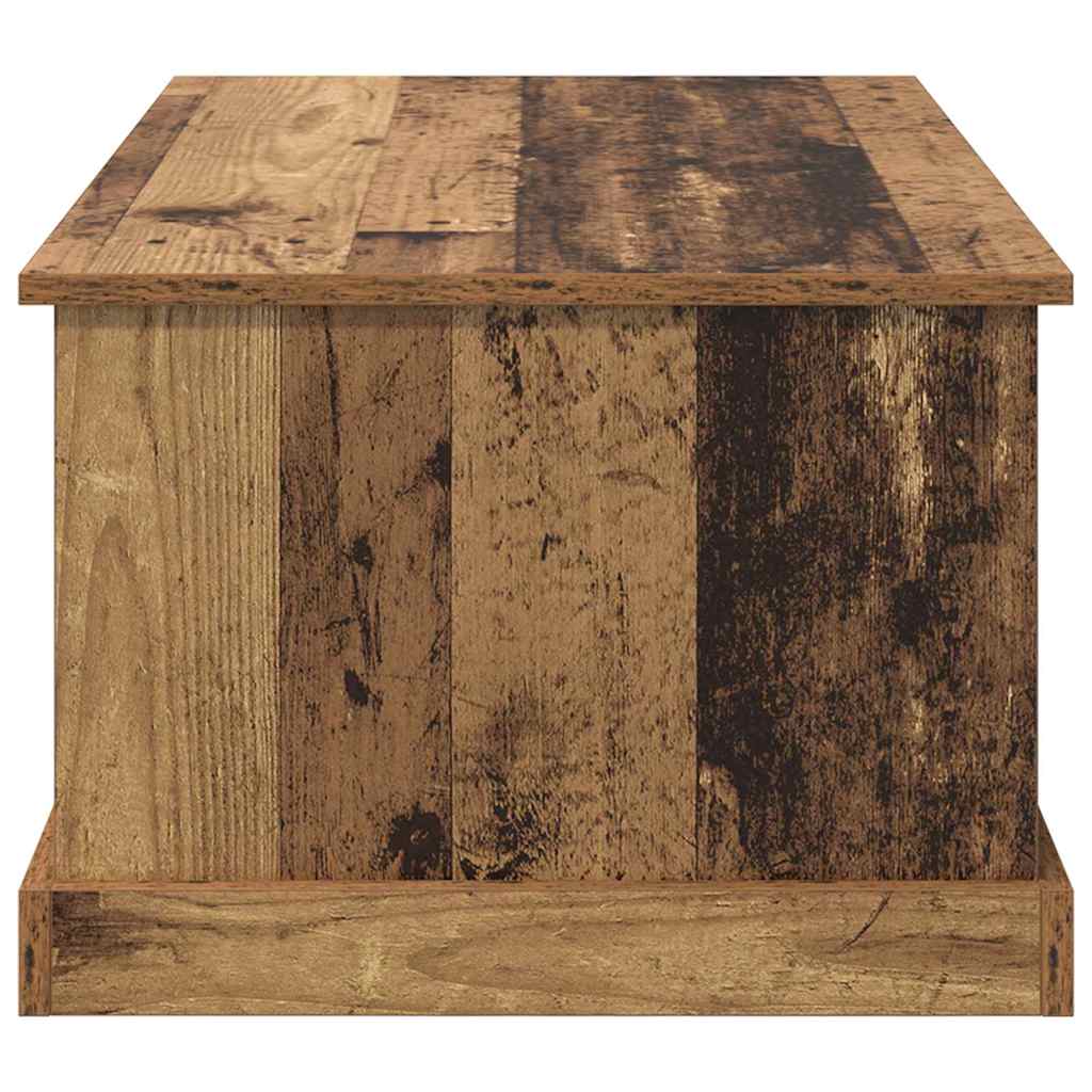 vidaXL Stolik kawowy Stare drewno 90 x 50 x 35 cm Drewno inżynieryjne
