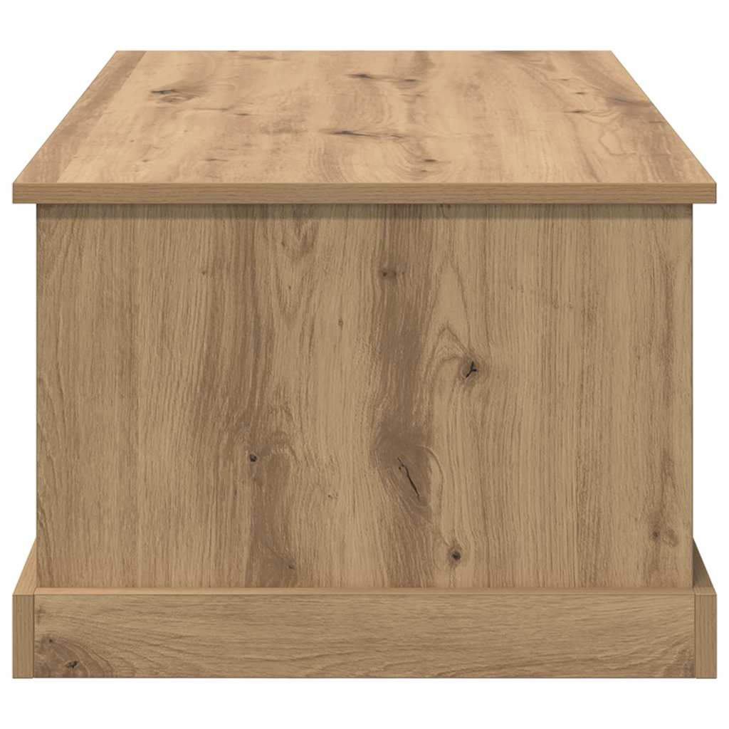 vidaXL Stolik kawowy z szufladą Dąb rzemieślniczy 90 x 50 x 35 cm