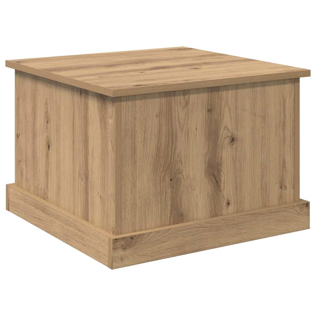 vidaXL Stolik kawowy z szufladą Dąb rzemieślniczy 50 x 50 x 35 cm
