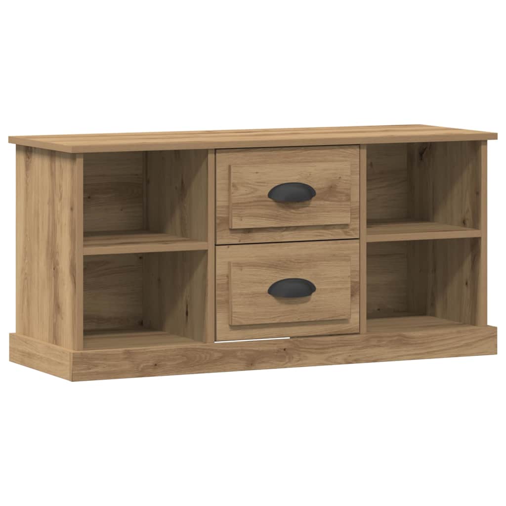 vidaXL Szafka pod telewizor Dąb rzemieślniczy 99,5 x 35,5 x 48 cm