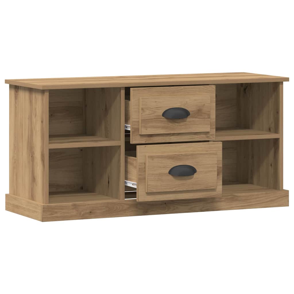 vidaXL Szafka pod telewizor 99,5 x 35,5 x 48 cm Dąb rzemieślniczy