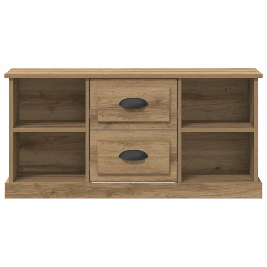 vidaXL Szafka pod telewizor Dąb rzemieślniczy 99,5 x 35,5 x 48 cm