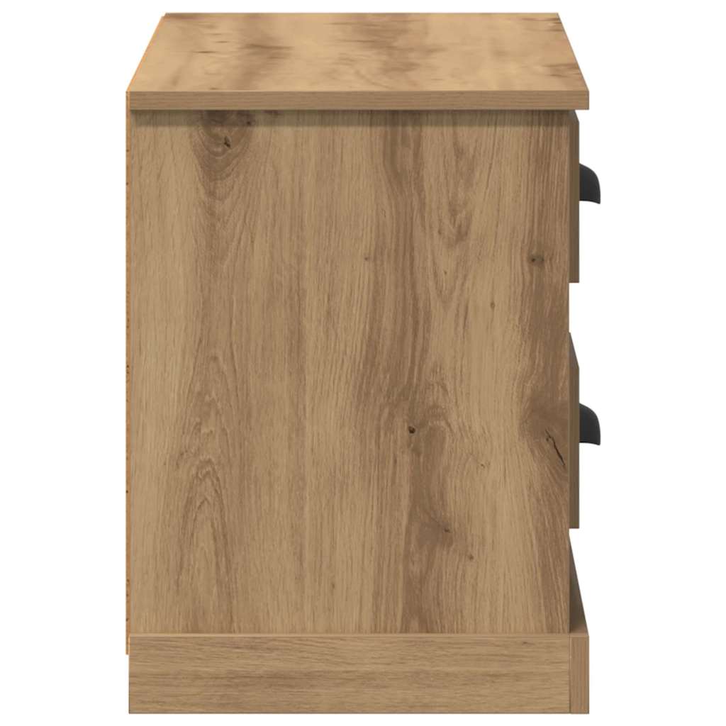 vidaXL Szafka pod telewizor 99,5 x 35,5 x 48 cm Dąb rzemieślniczy