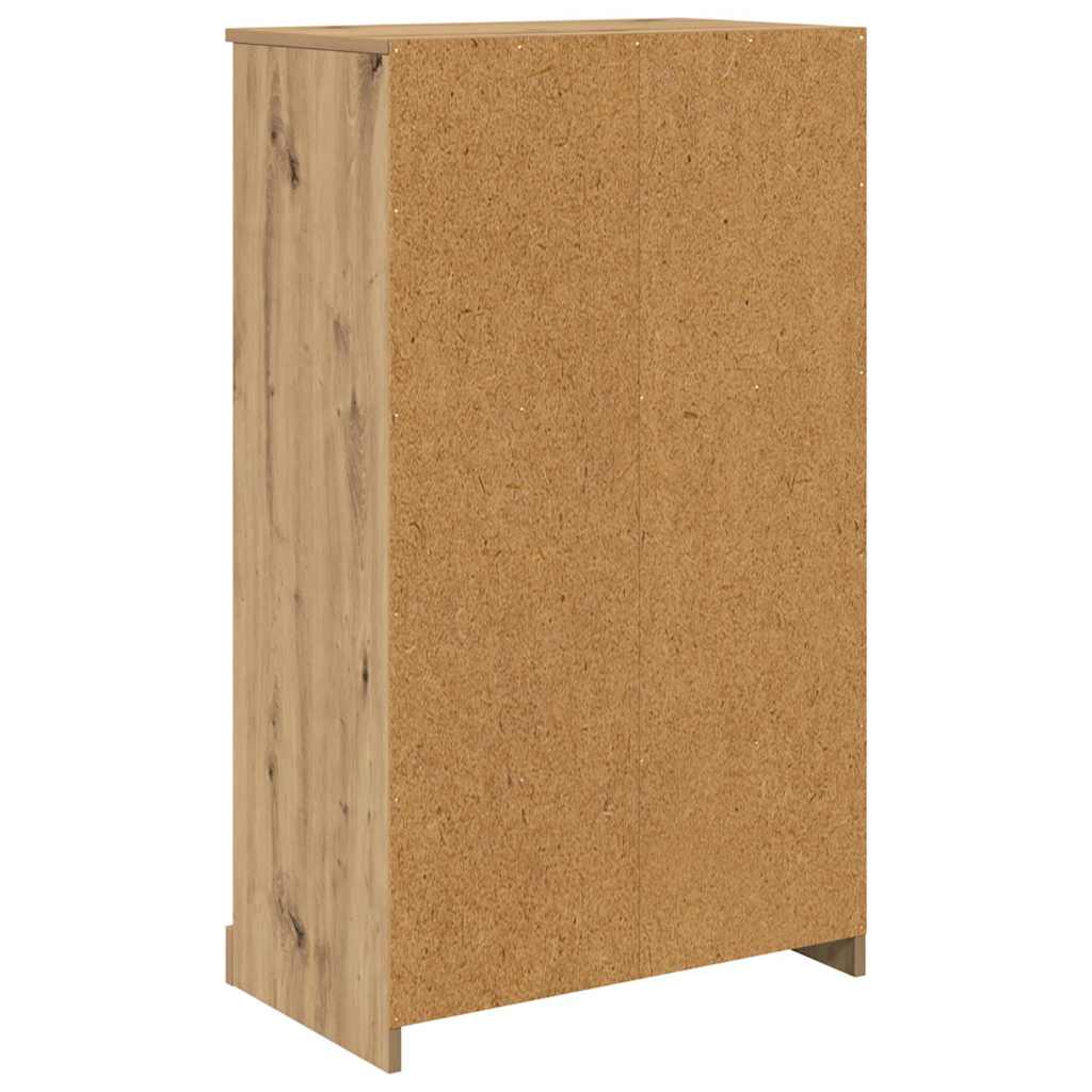 vidaXL Highboard z szufladą Dąb rzemieślniczy 60 x 35,5 x 103,5 cm