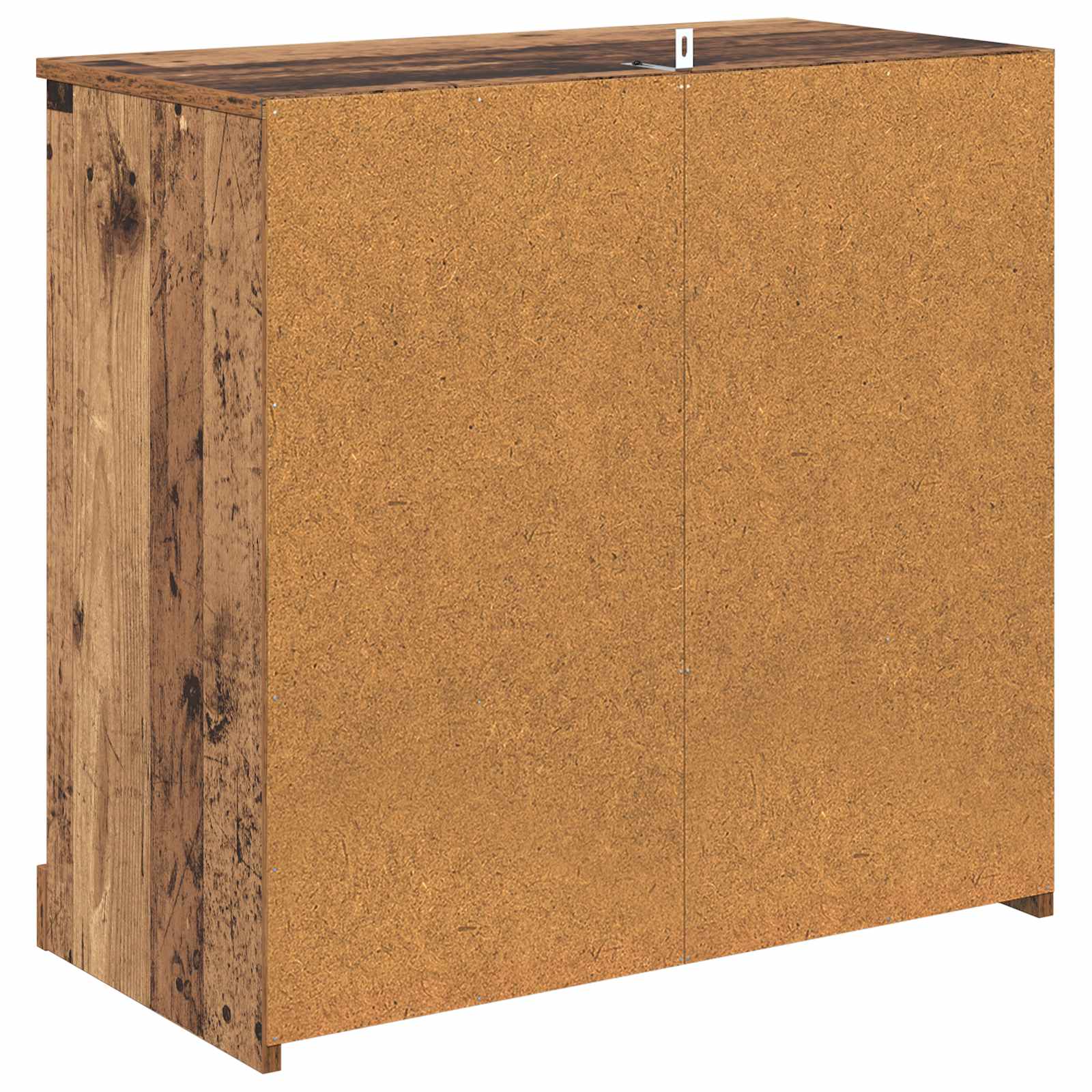 vidaXL Highboard z szufladą Stare drewno 70 x 35,5 x 67,5 cm