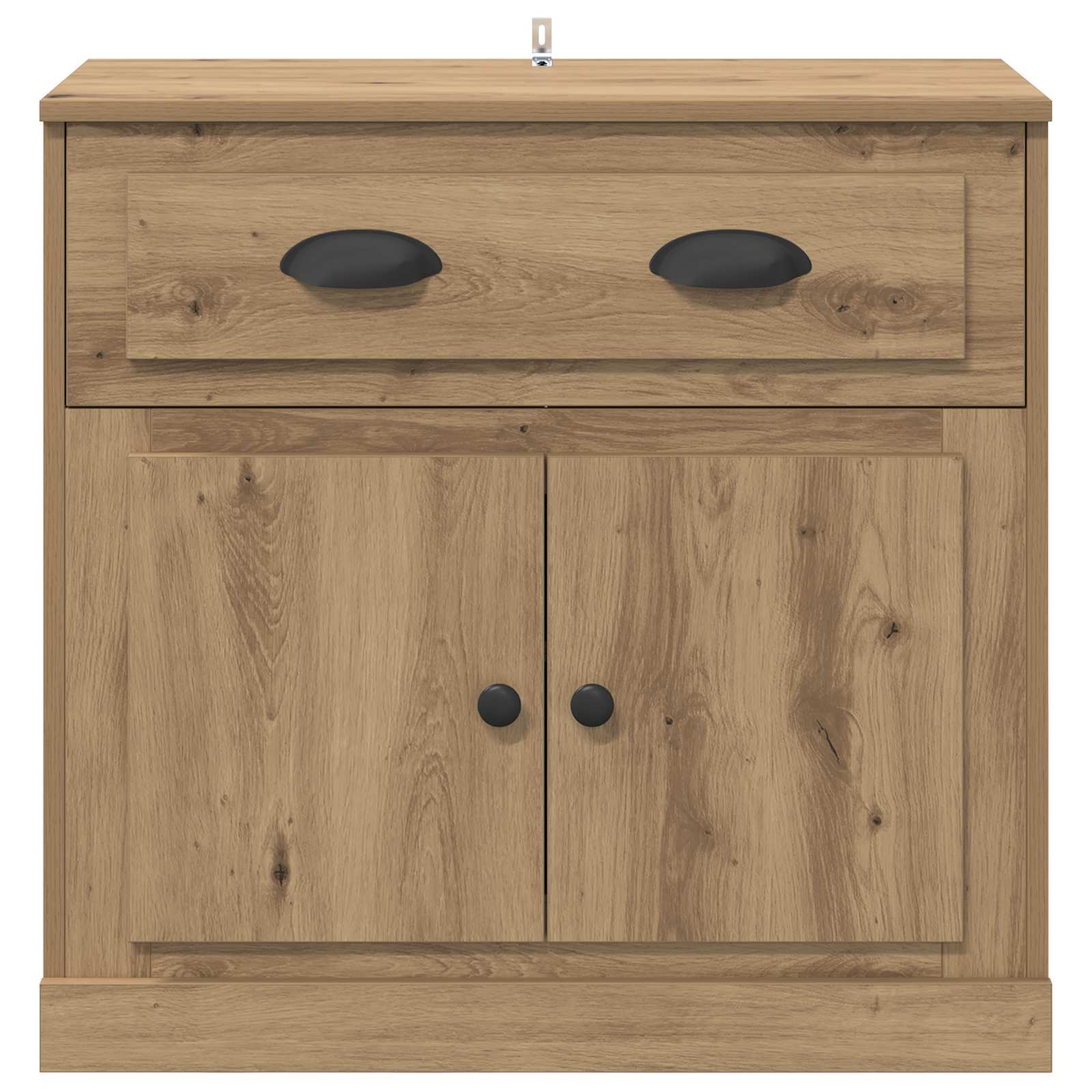 vidaXL Highboard z szufladą Dąb rzemieślniczy 70 x 35,5 x 67,5 cm