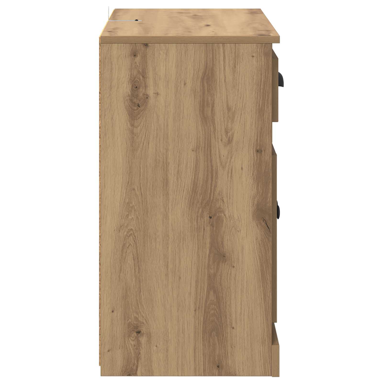 vidaXL Highboard z szufladą Dąb rzemieślniczy 70 x 35,5 x 67,5 cm