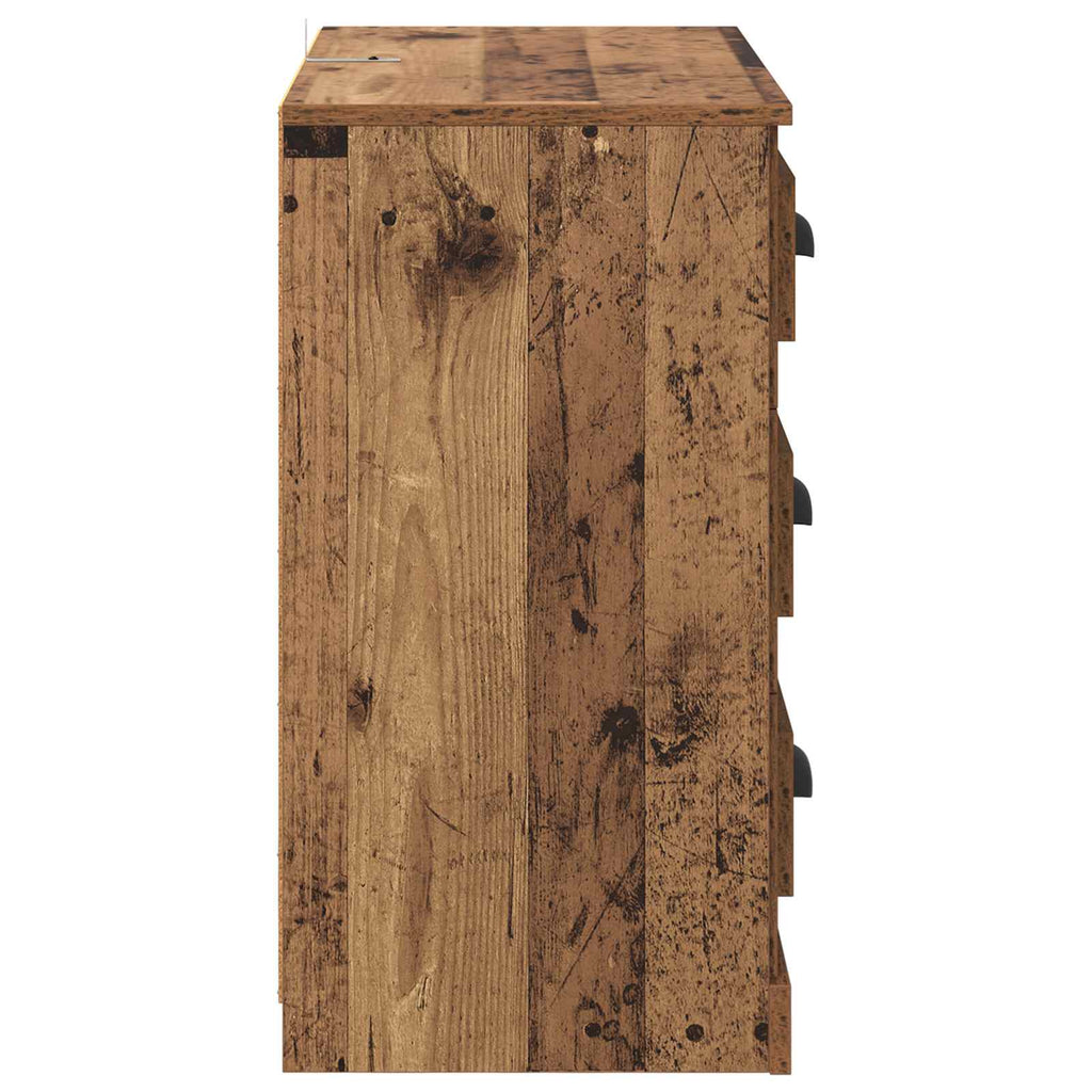 vidaXL Bufet Stare drewno 70 x 35,5 x 67,5 cm Materiał drewnopochodny