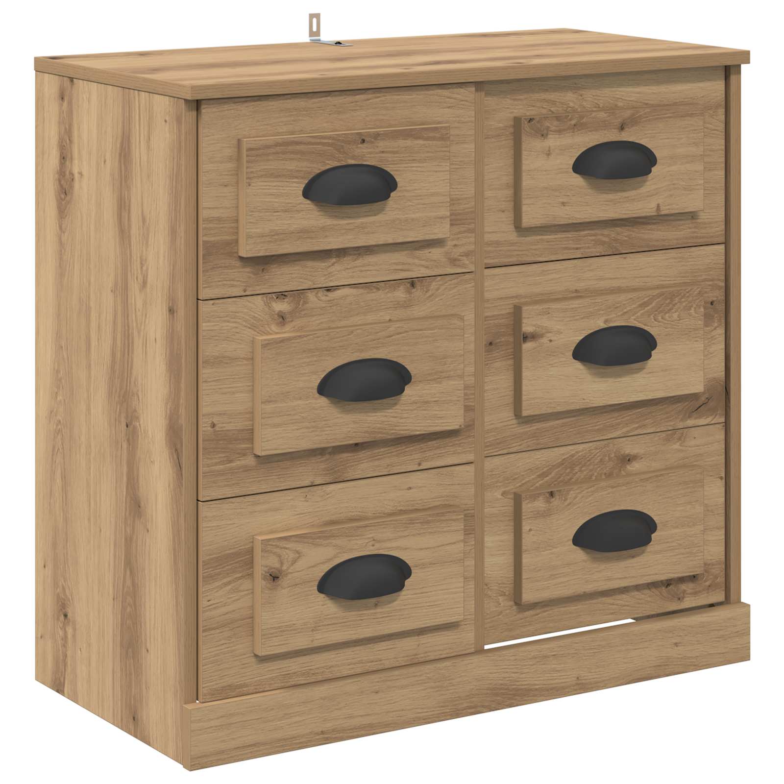 vidaXL Bufet z szufladą Dąb rzemieślniczy 70 x 35,5 x 67,5 cm