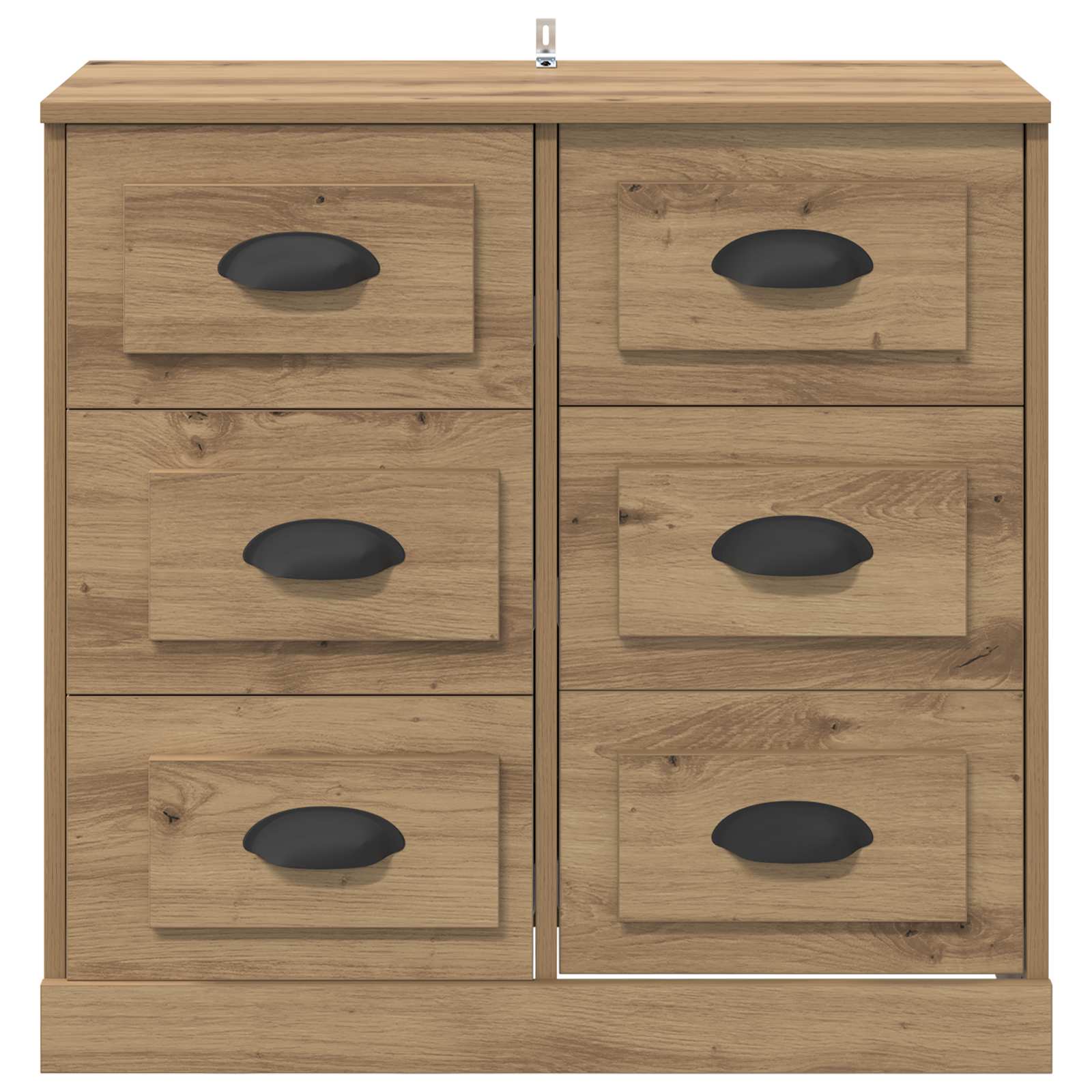vidaXL Bufet z szufladą Dąb rzemieślniczy 70 x 35,5 x 67,5 cm