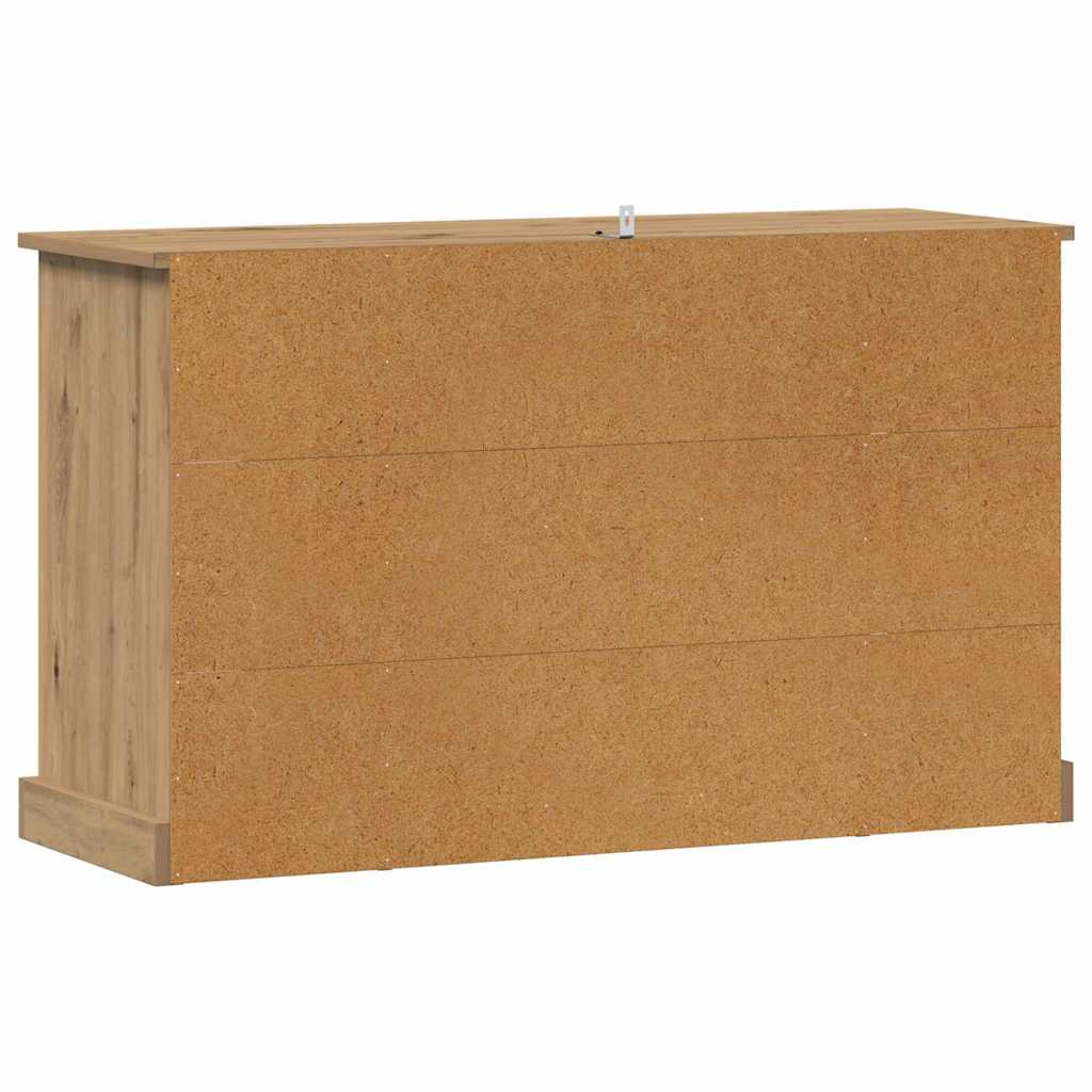 vidaXL Bufet Dąb rzemieślniczy 100 x 35,5 x 60 cm