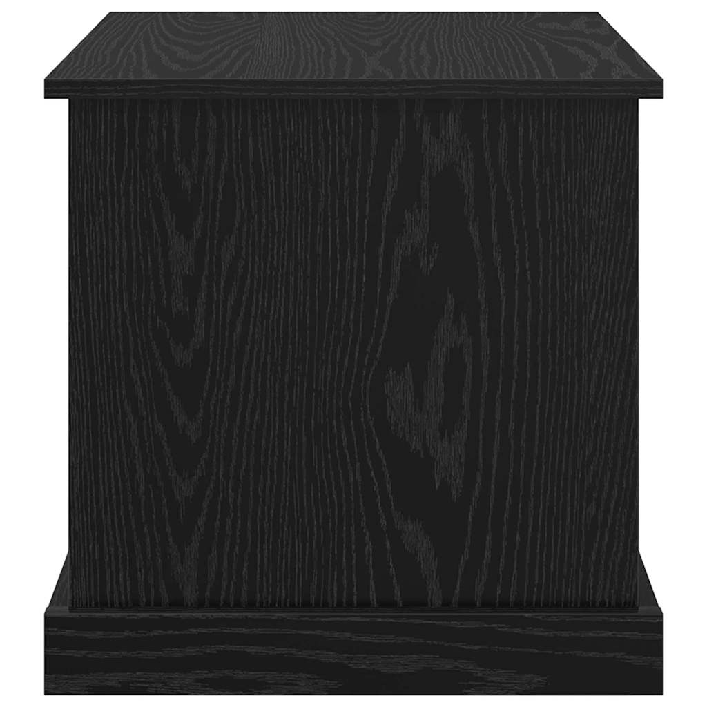 vidaXL Stolik kawowy 3 pcs Czarny Dąb Materiał drewnopochodny