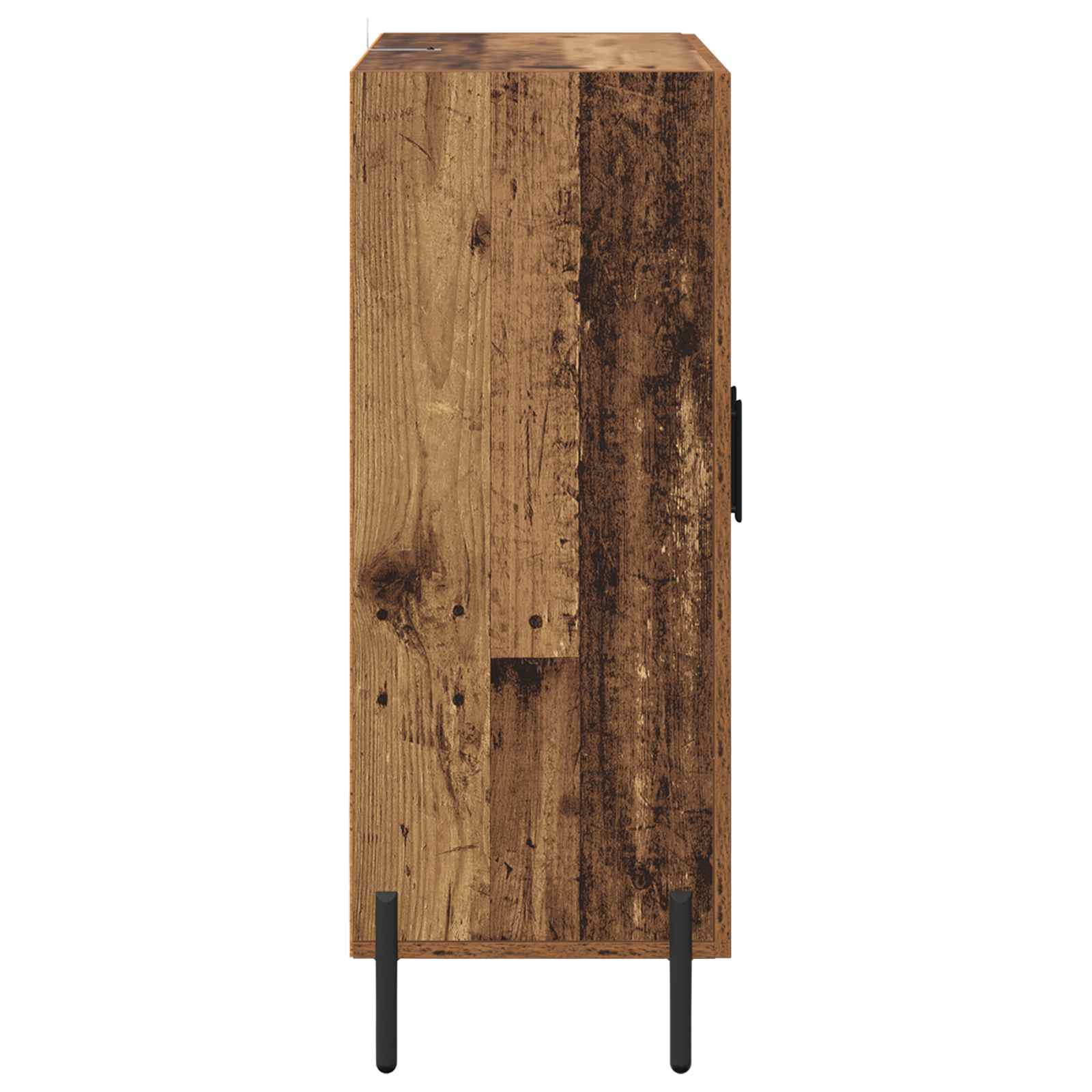 vidaXL Bufet Stare drewno 69,5 x 34 x 90 cm Materiał drewnopochodny