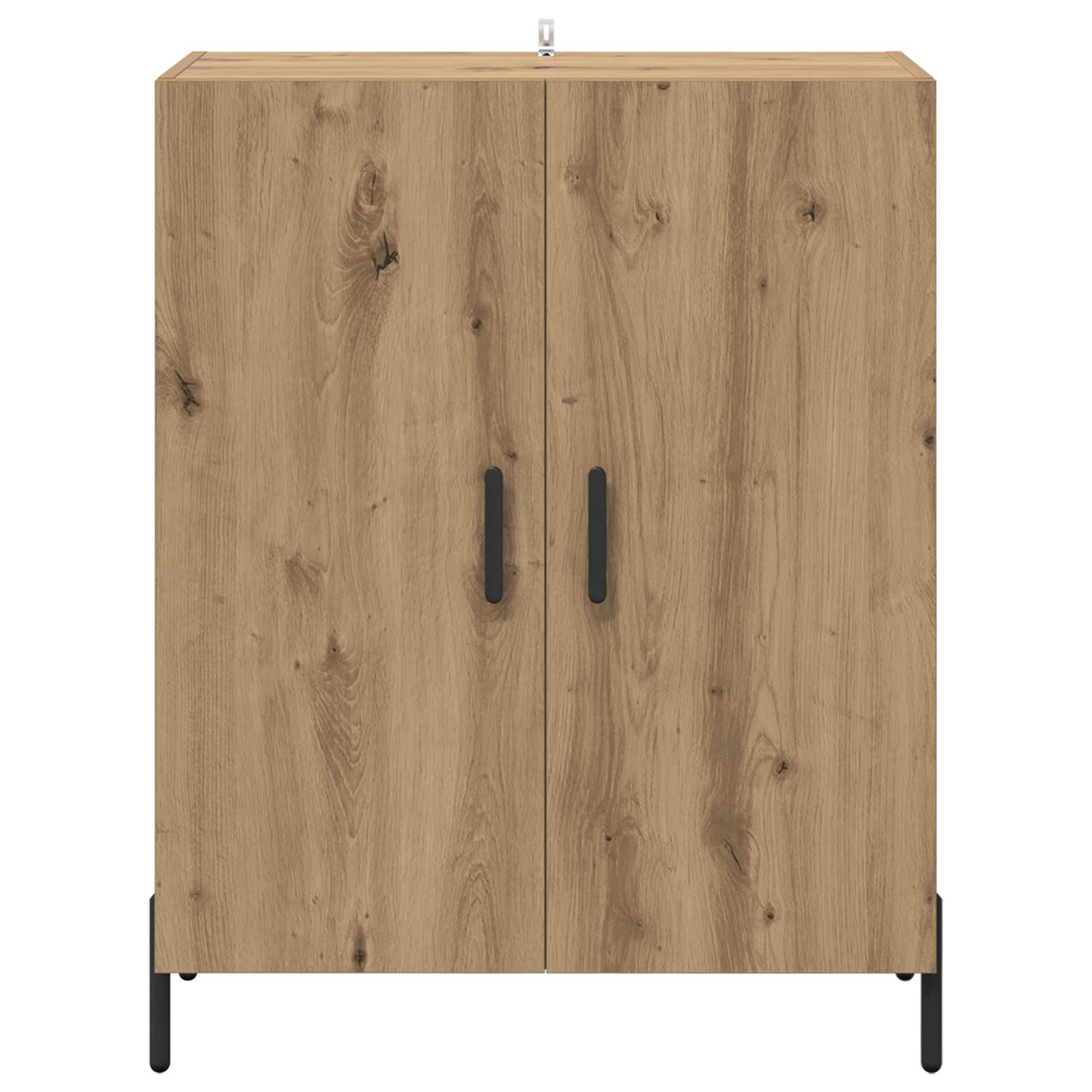 vidaXL Bufet Dąb rzemieślniczy 69,5 x 34 x 90 cm