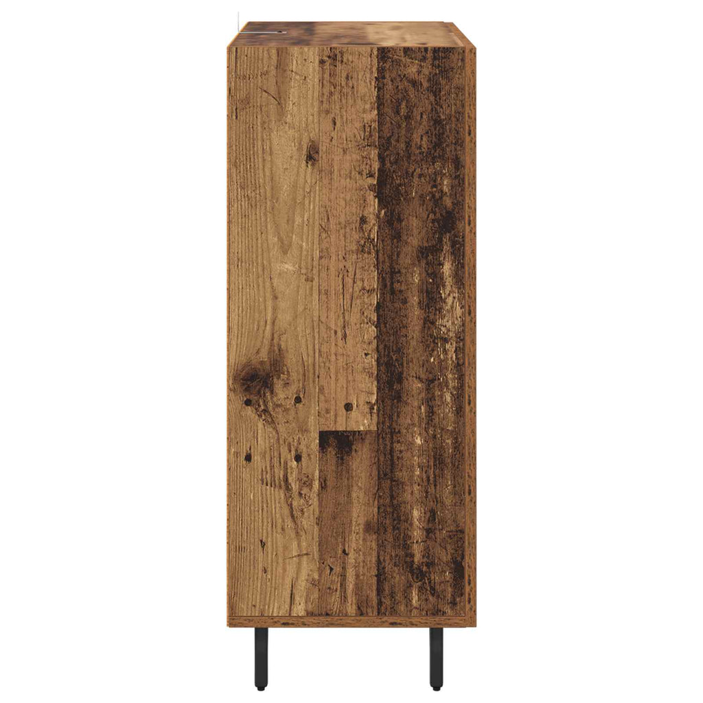 vidaXL Bufet Stare drewno 69,5 x 34 x 90 cm Materiał drewnopochodny