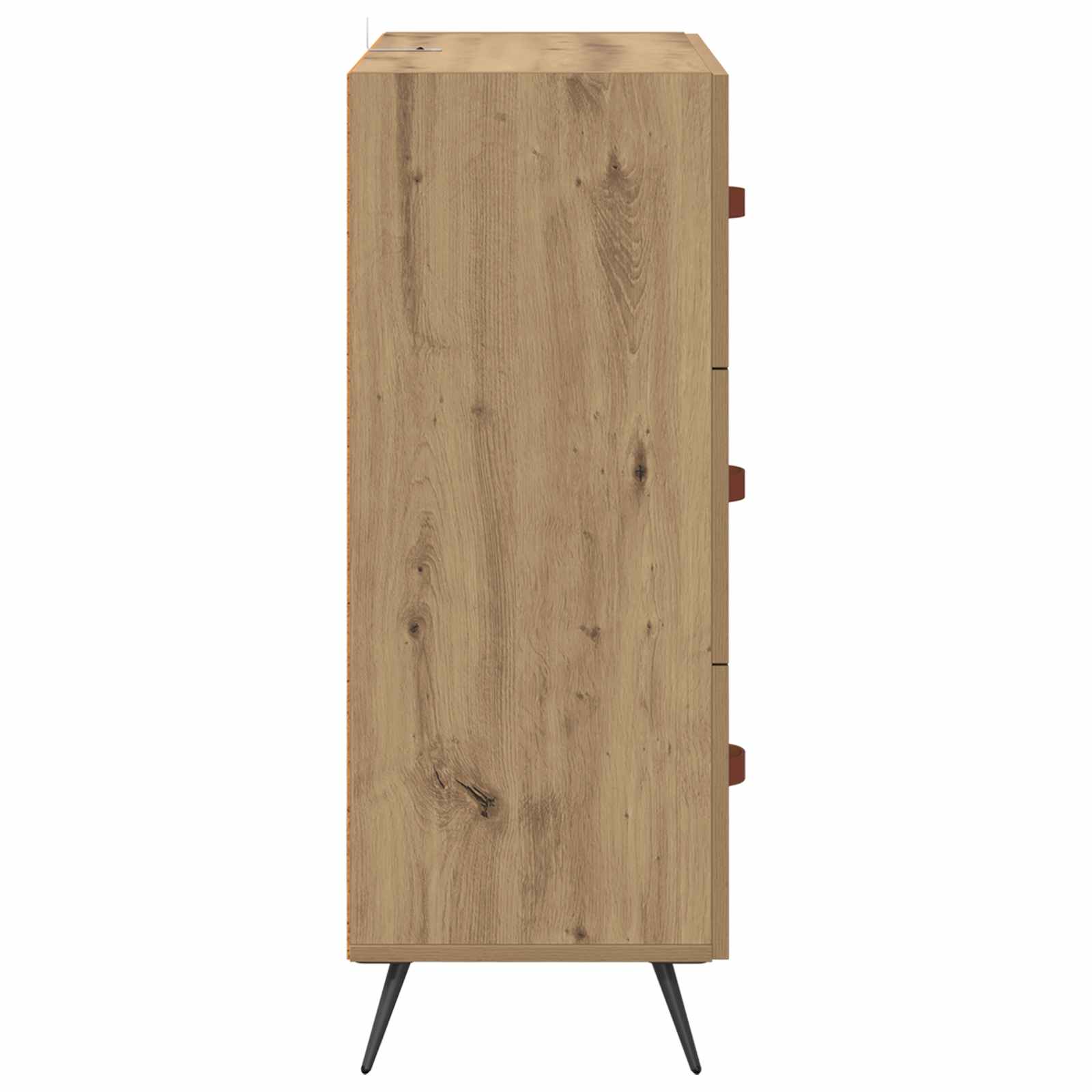 vidaXL Komoda z szufladami Dąb Rzemieślniczy 69,5 x 34 x 90 cm