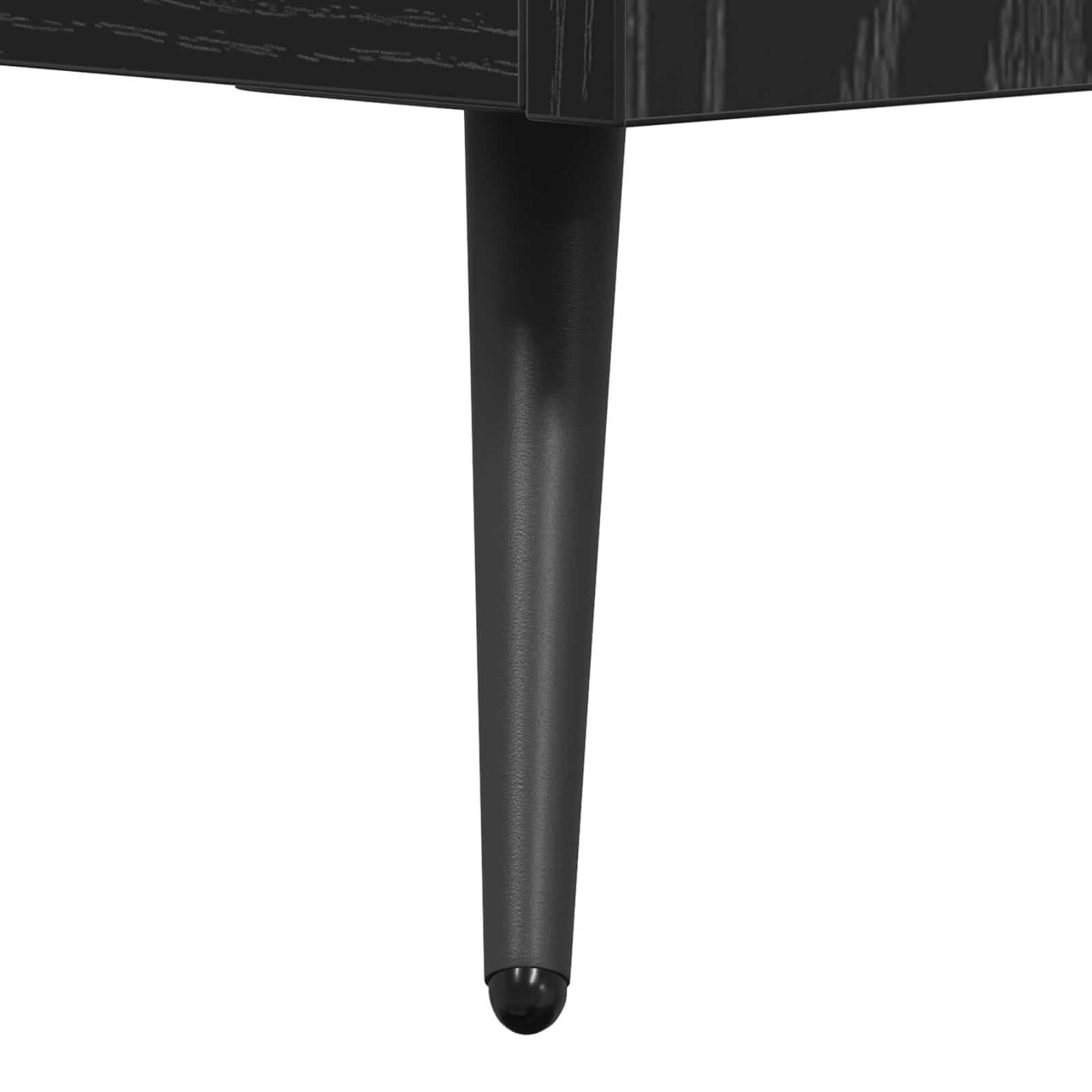 vidaXL Komoda z szufladami z szufladą Czarny Dąb 69,5 x 34 x 90 cm
