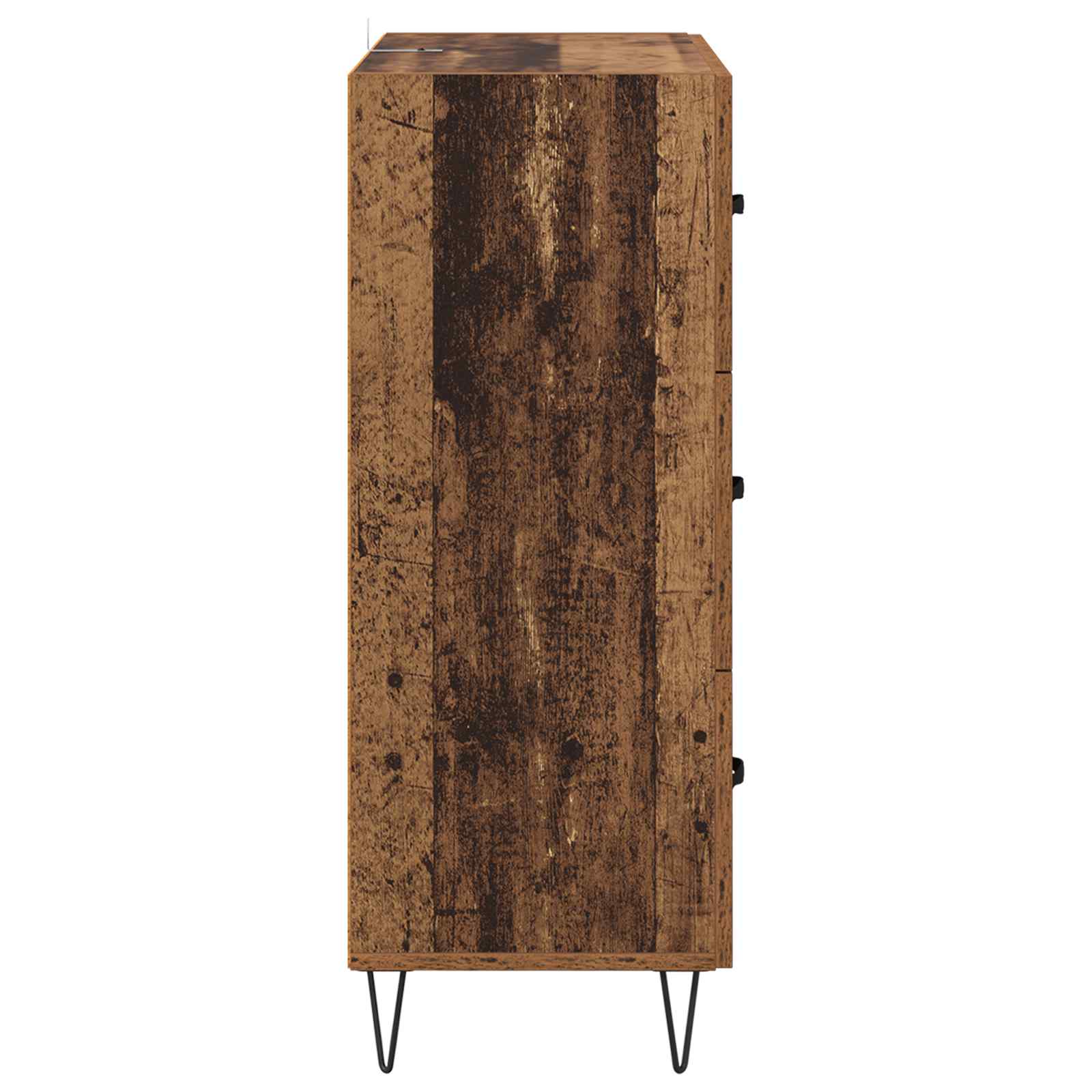 vidaXL Bufet z szufladą Stare drewno 69,5 x 34 x 90 cm