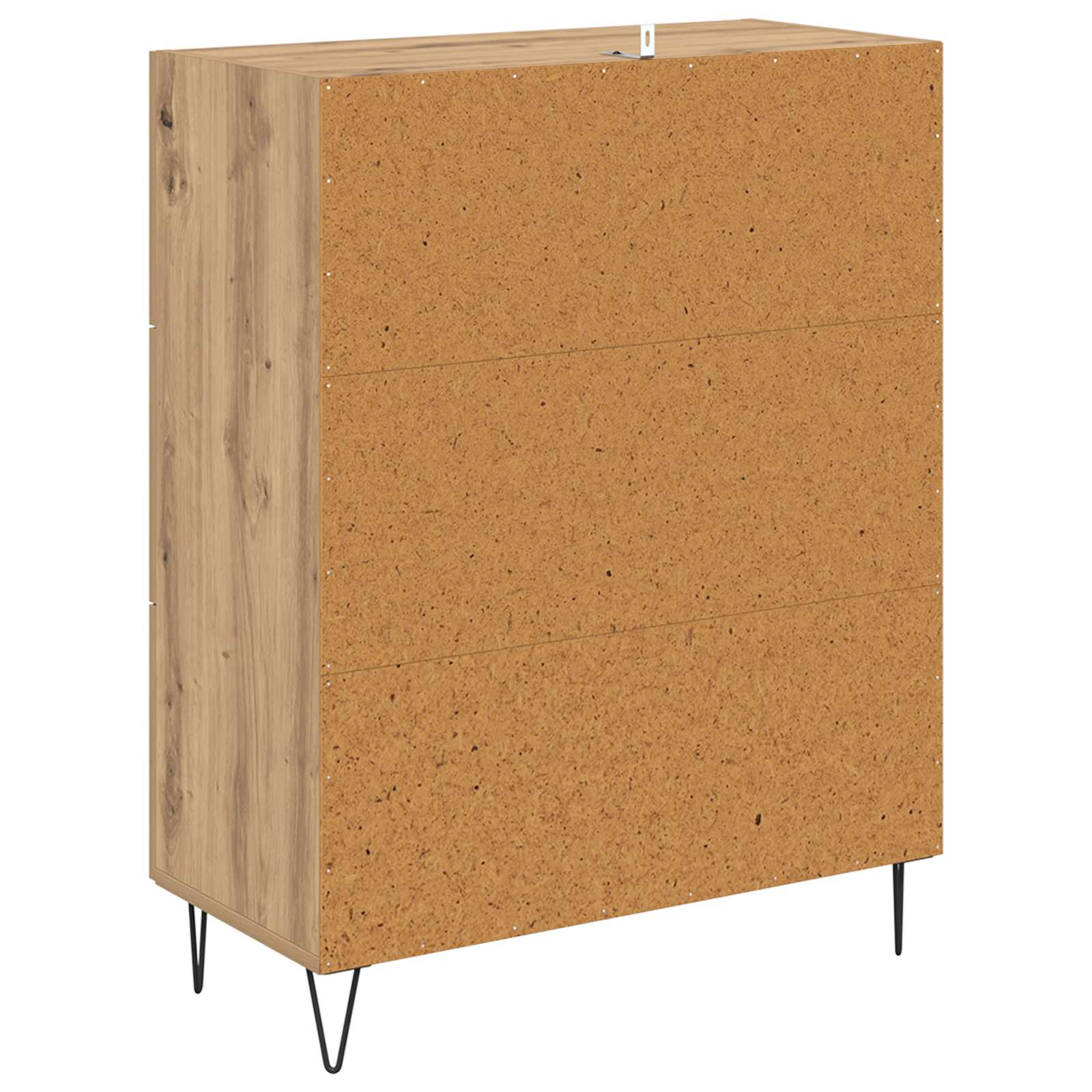 vidaXL Bufet z szufladą Dąb rzemieślniczy 69,5 x 34 x 90 cm