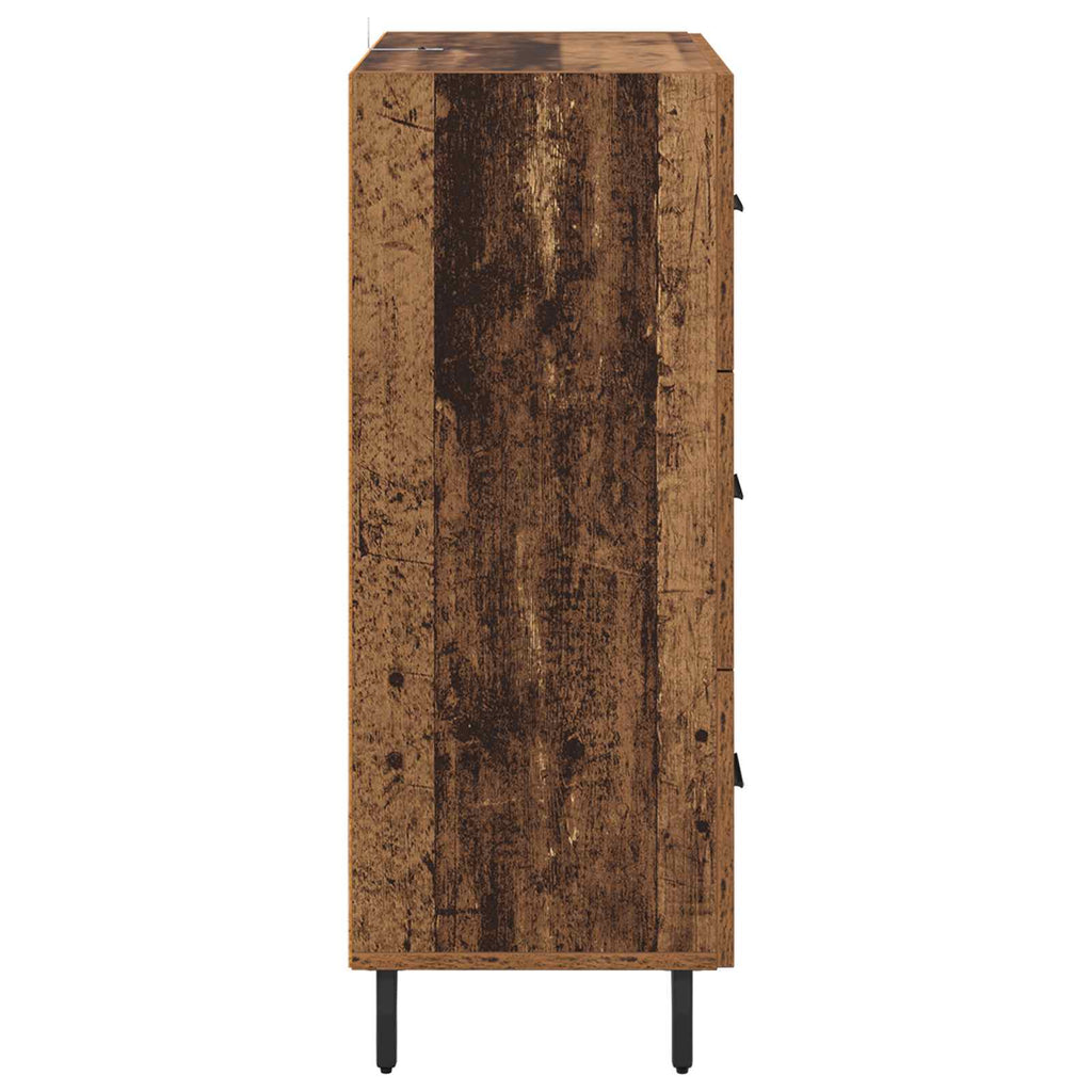 vidaXL Bufet z szufladą Stare drewno 69,5 x 34 x 90 cm