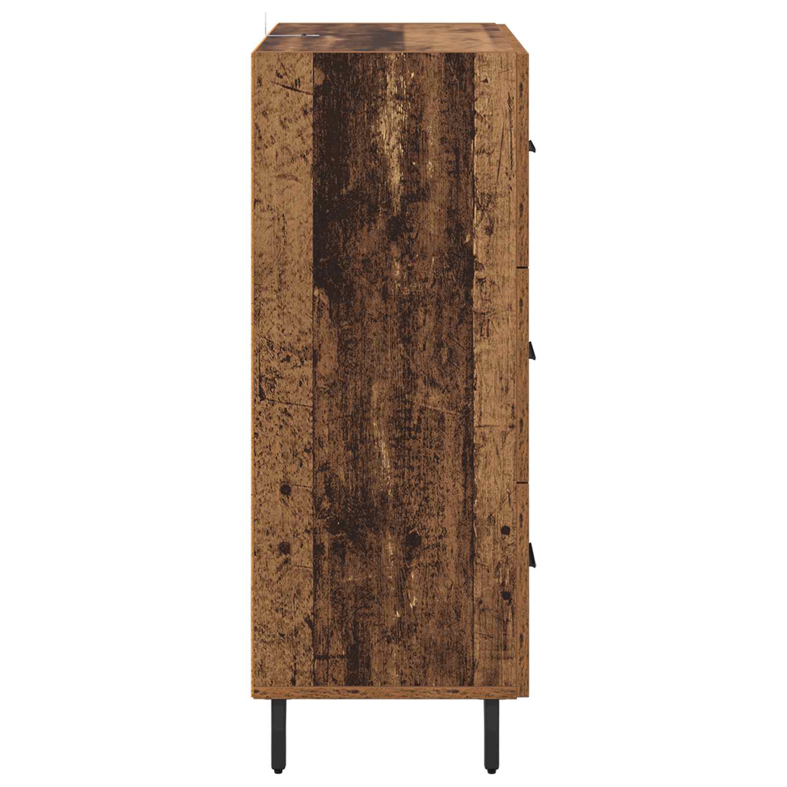 vidaXL Bufet z szufladą Stare drewno 69,5 x 34 x 90 cm