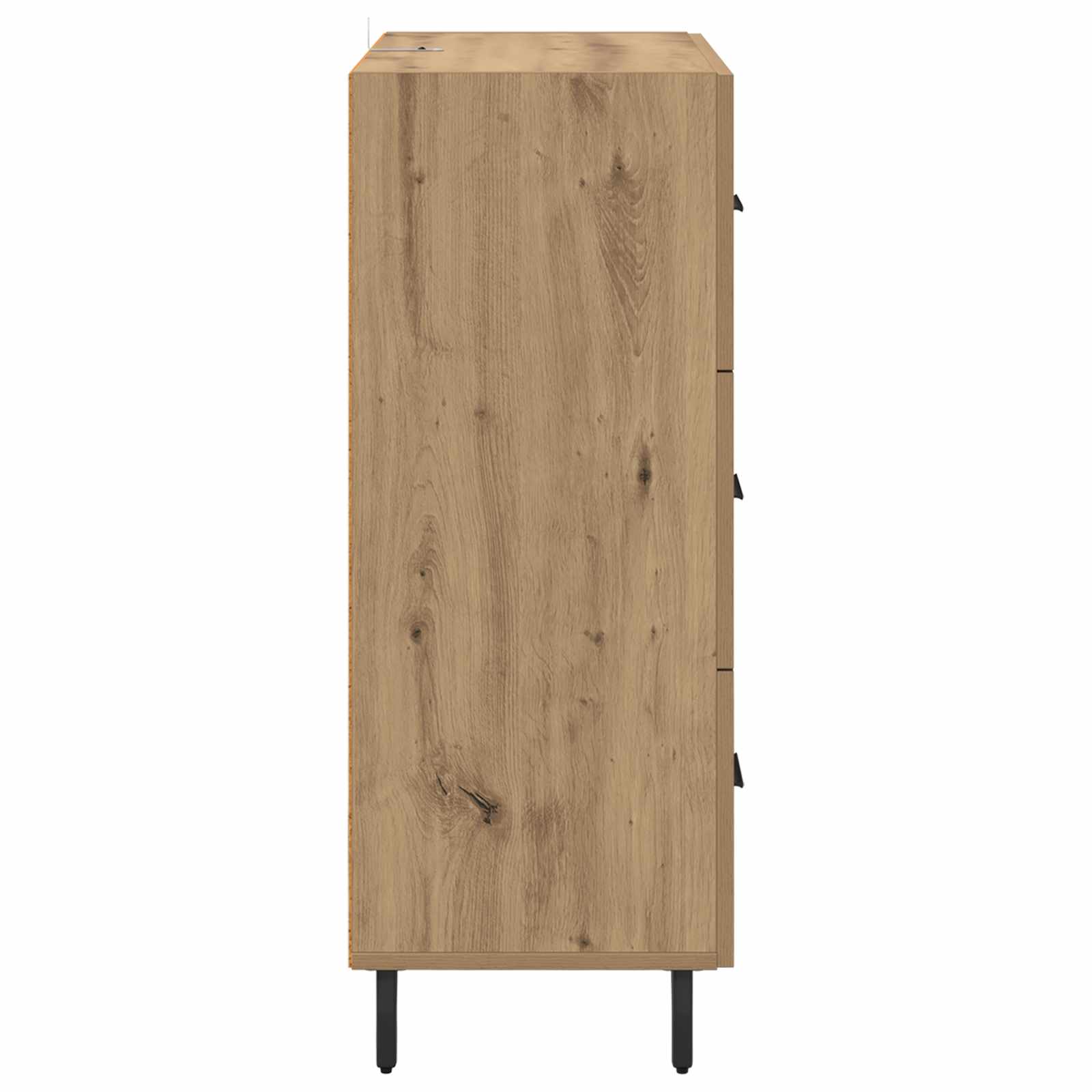 vidaXL Bufet z szufladą Dąb rzemieślniczy 69,5 x 34 x 90 cm
