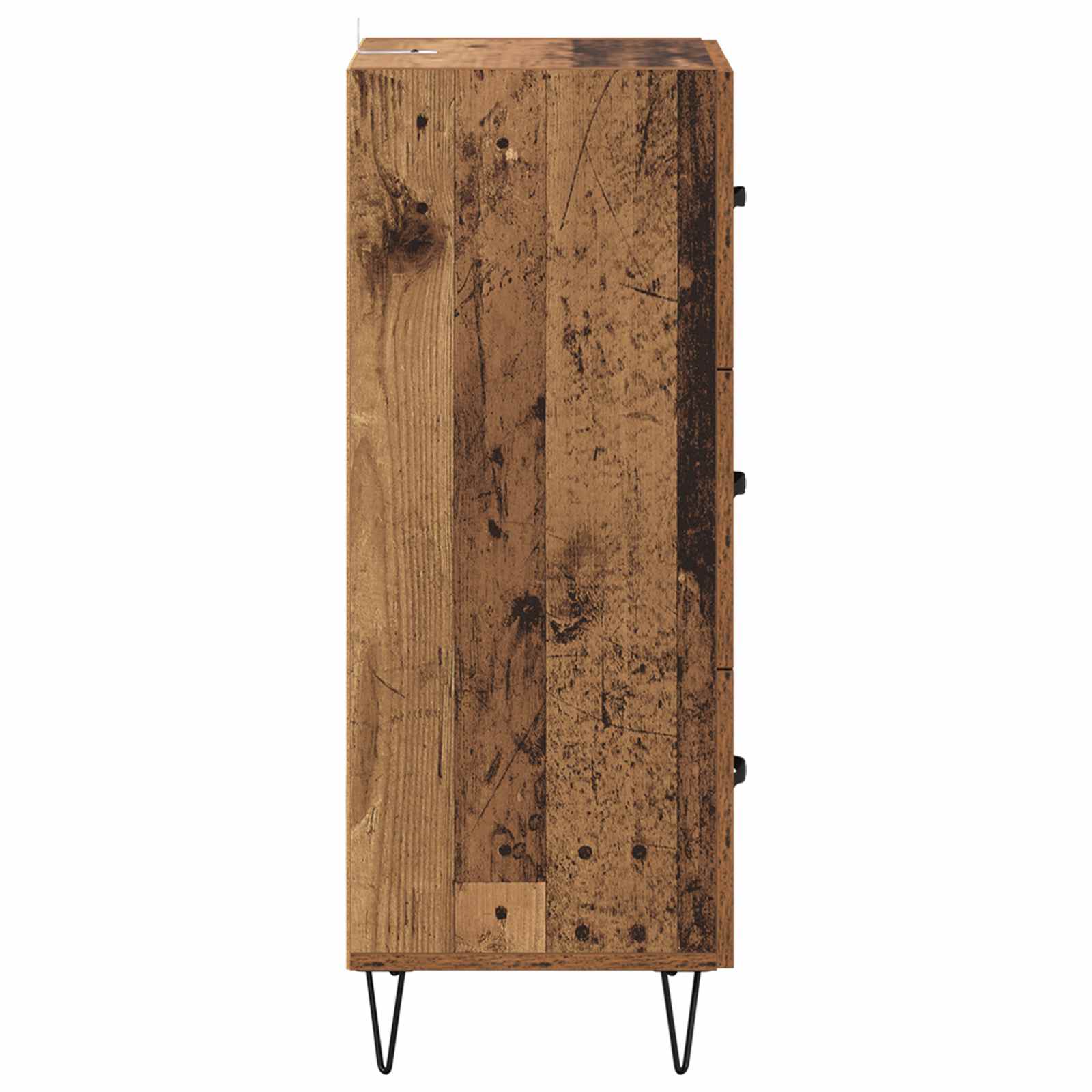 vidaXL Bufet Stare drewno 34 x 34,5 x 90 cm Materiał drewnopochodny
