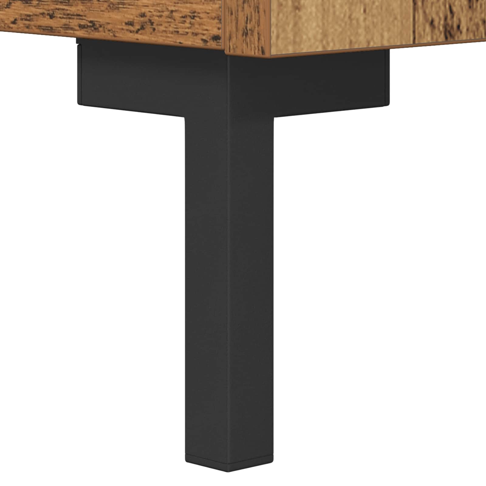 vidaXL Bufet Stare drewno 34,5 x 34 x 90 cm Materiał drewnopochodny