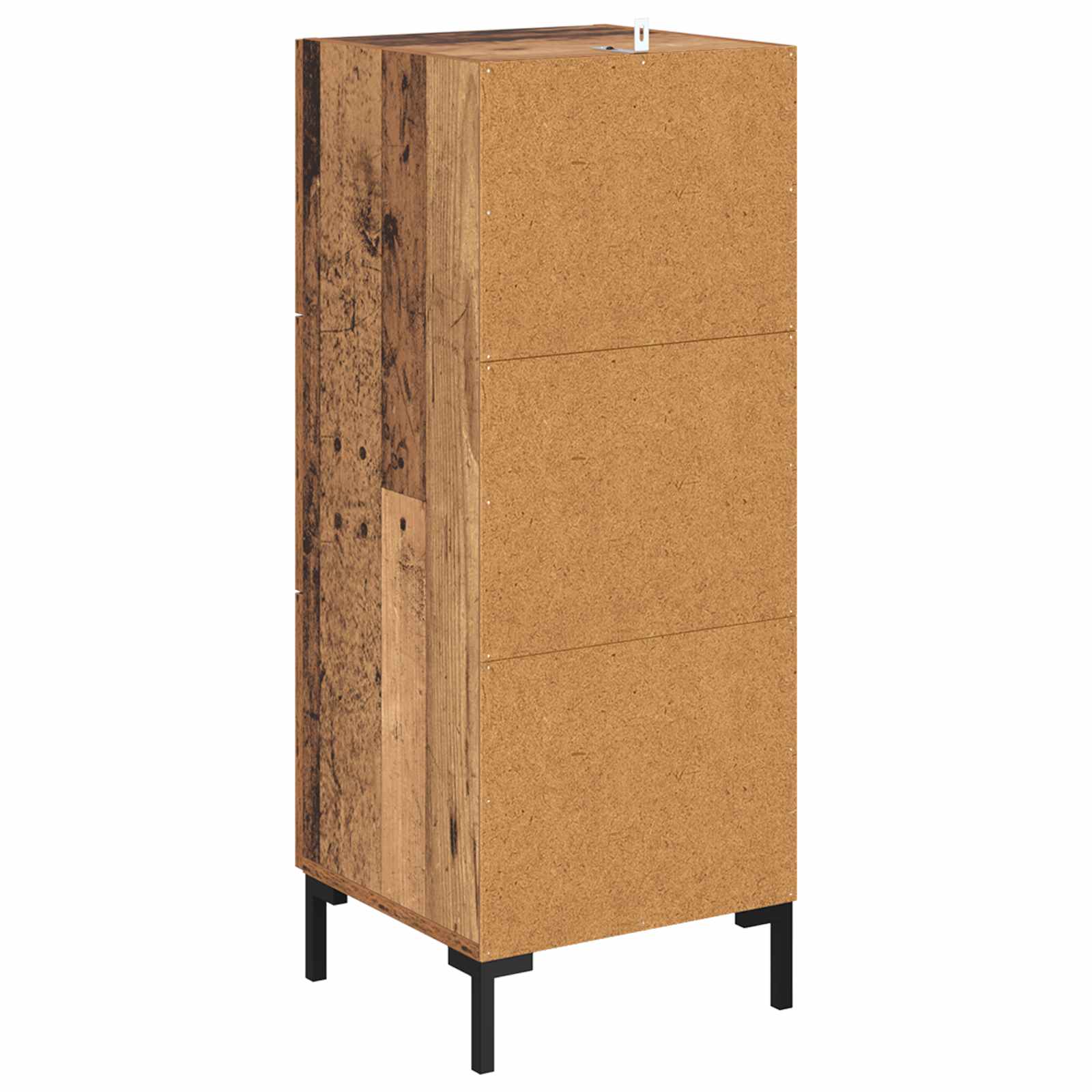 vidaXL Bufet Stare drewno 34,5 x 34 x 90 cm Materiał drewnopochodny