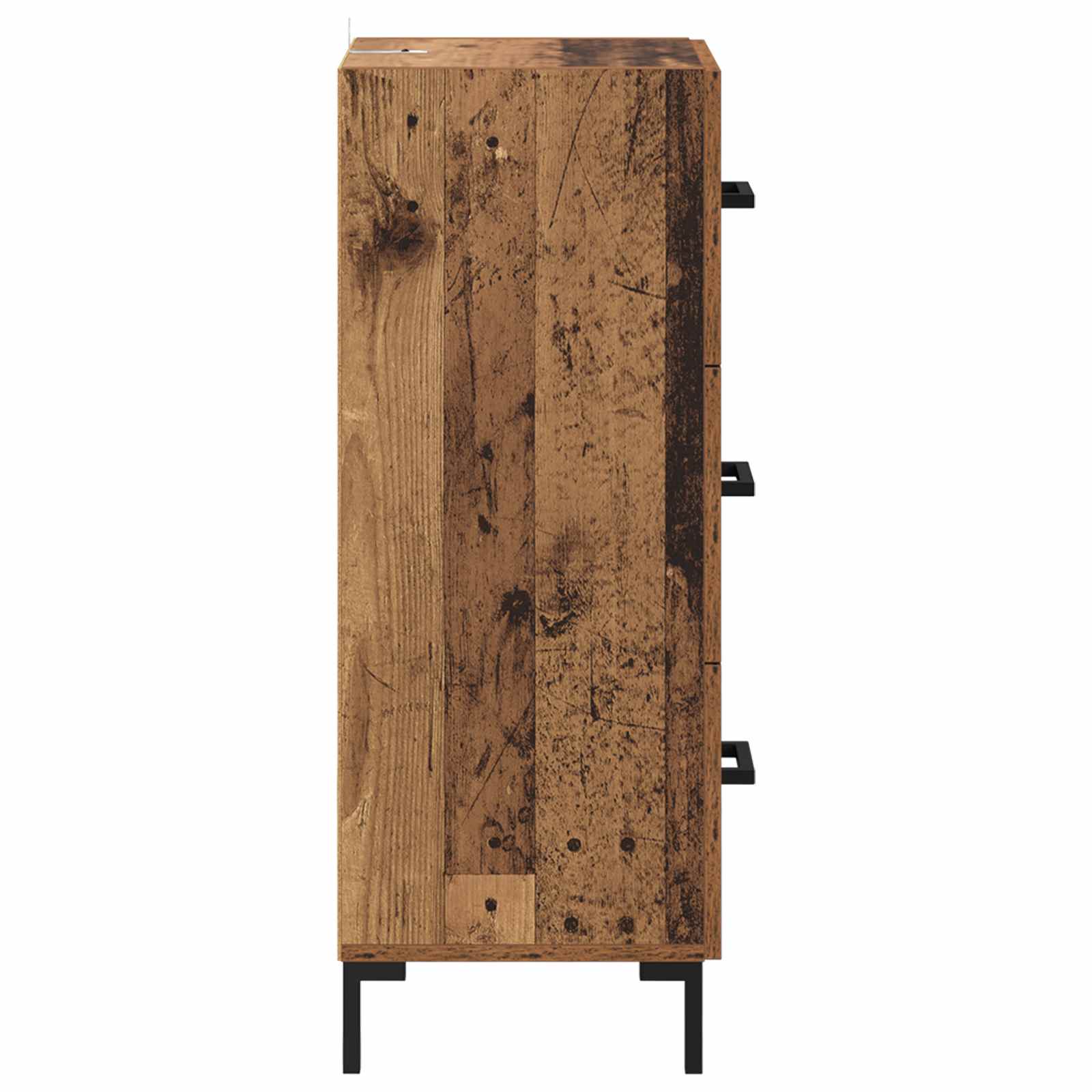 vidaXL Bufet Stare drewno 34,5 x 34 x 90 cm Materiał drewnopochodny