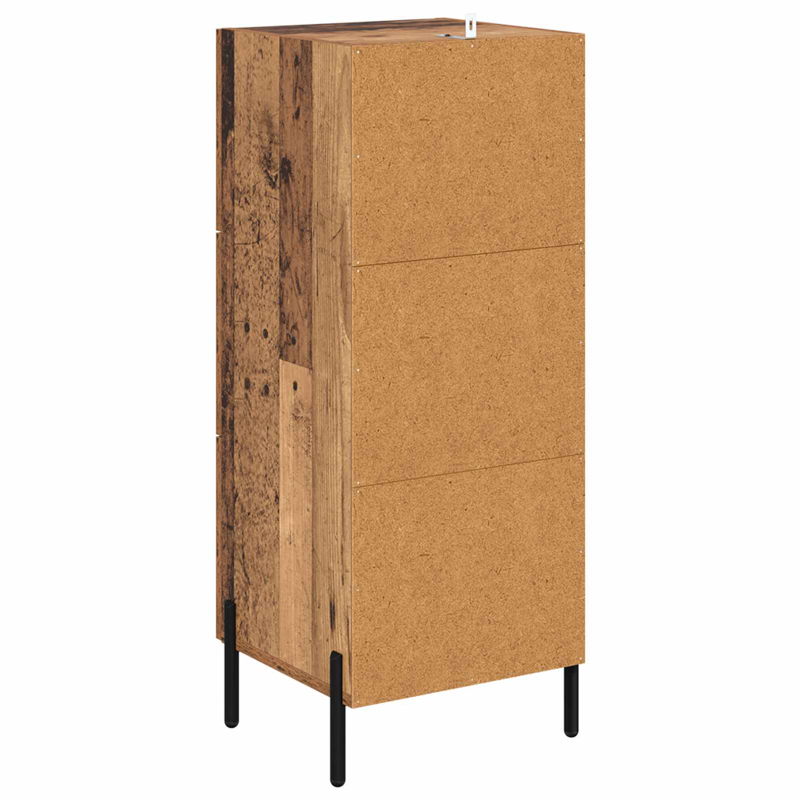 vidaXL Bufet Stare drewno 34 x 34.5 x 90 cm Materiał drewnopochodny