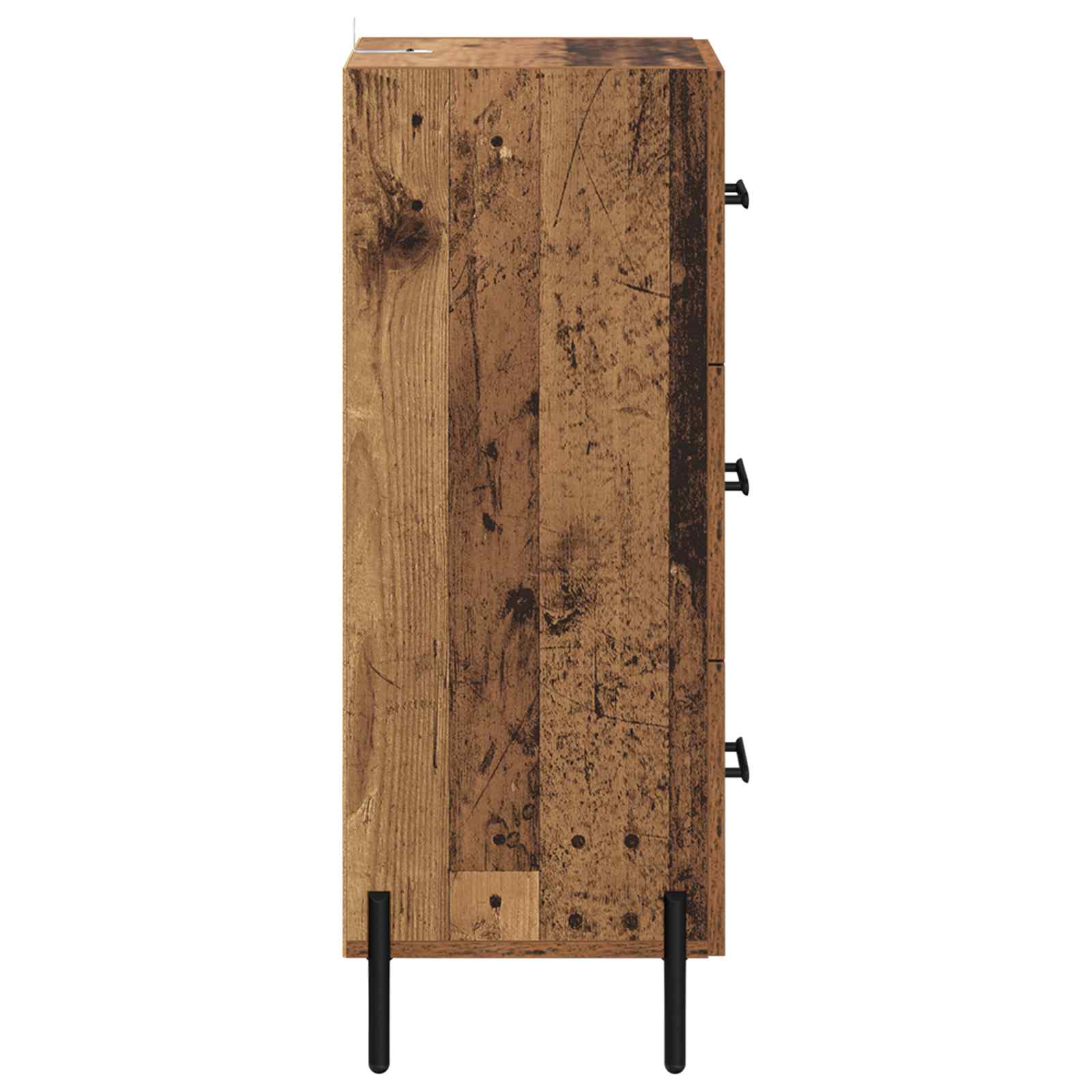 vidaXL Bufet Stare drewno 34 x 34.5 x 90 cm Materiał drewnopochodny
