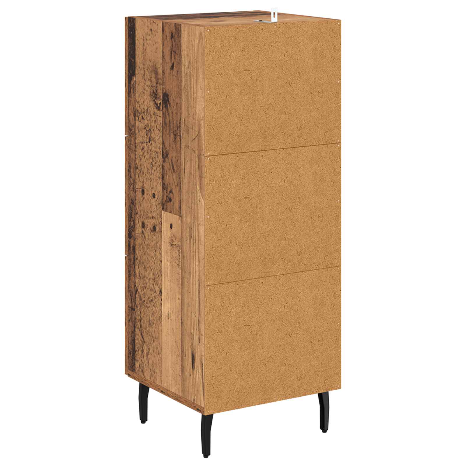 vidaXL Bufet Stare drewno 34 x 34.5 x 90 cm Materiał drewnopochodny