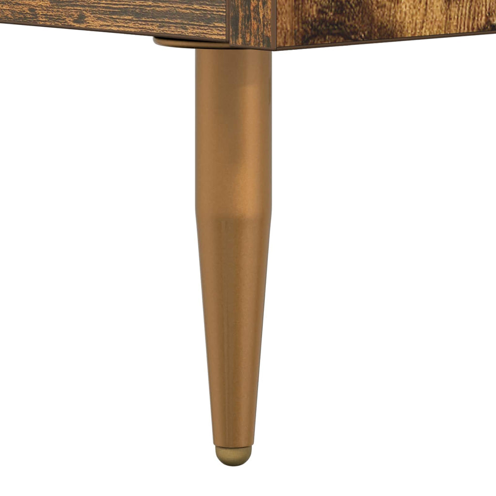 vidaXL Bufet Stare drewno 34 x 34.5 x 90 cm Materiał drewnopochodny