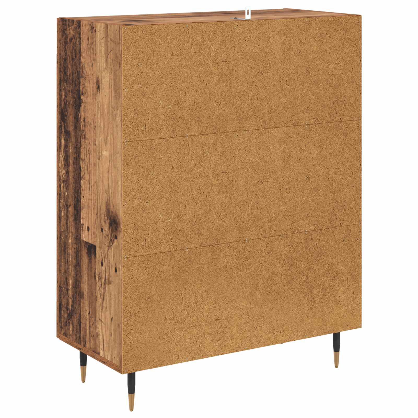 vidaXL Bufet Stare drewno 69,5 x 34 x 90 cm Materiał drewnopochodny
