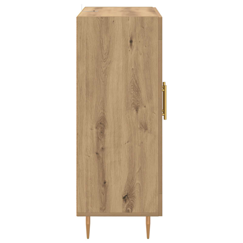vidaXL Bufet Dąb rzemieślniczy 69,5 x 34 x 90 cm